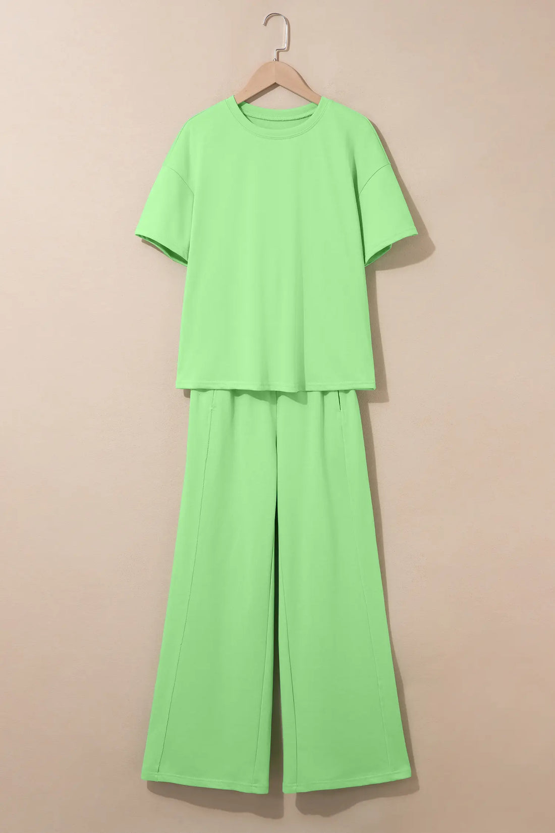 Oversized Tee Pocketed Casual Pants Co-ord Set