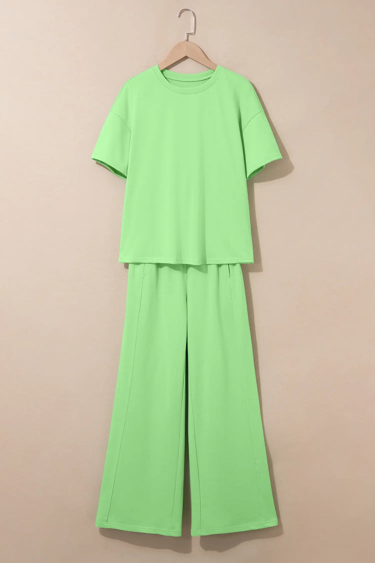 Oversized Tee Pocketed Casual Pants Co-ord Set