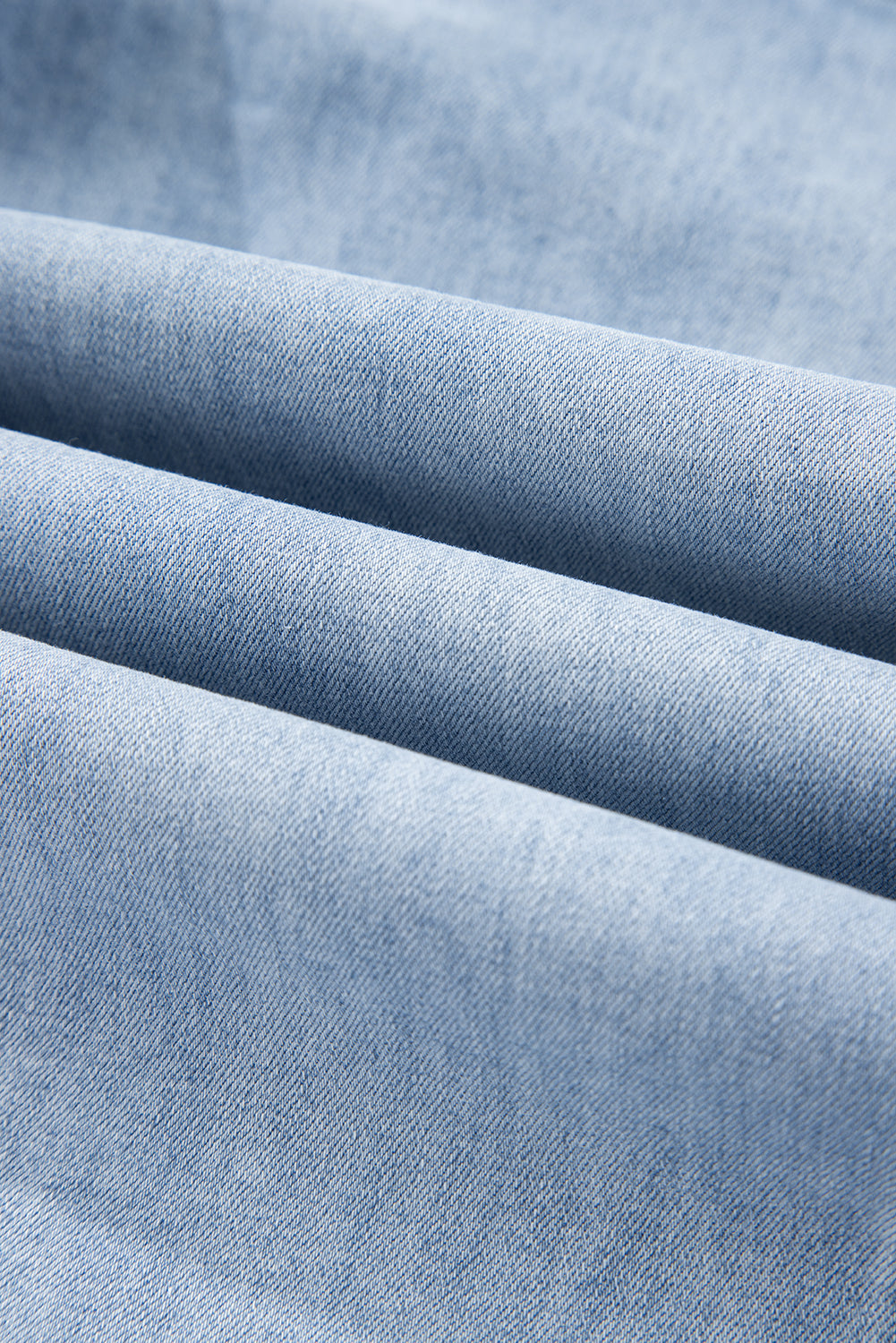 Drawstring Seam Detail Raw Hem Wide Leg Denim Jeans Dear-Lover Dropshipping
