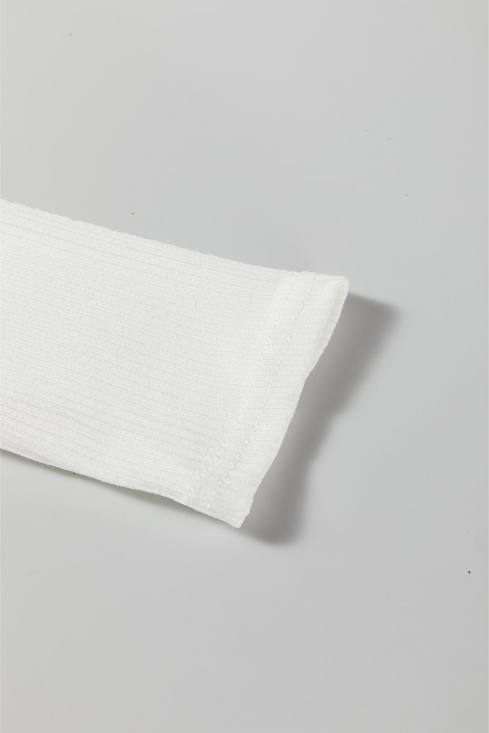 Ribbed Long Sleeve Crew Neck Bodysuit - eAura