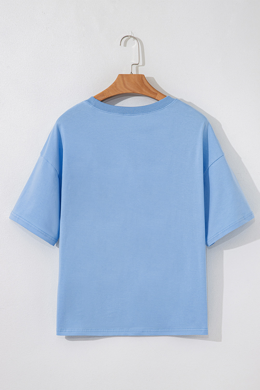 Myosotis Flag Bow Graphic Crewneck Tee eAura