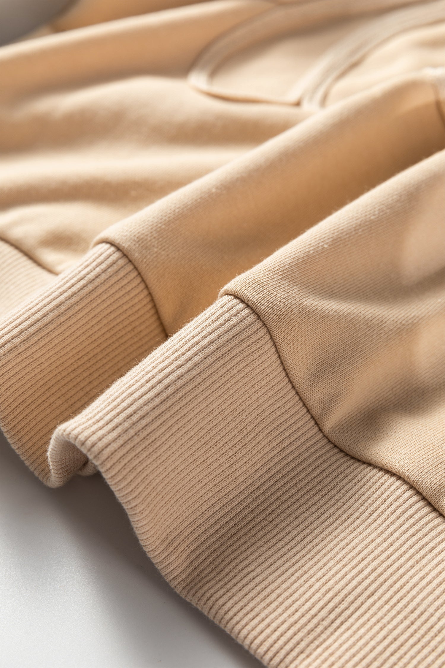 Embroidered Flower Pattern Drop Shoulder Sweatshirt - eAura