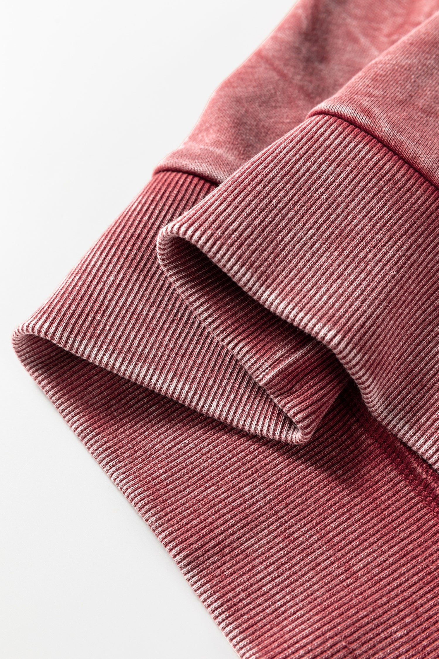 "Saved By Grace" Letter Embroidery Mineral Wash Loose Sweatshirt - eAura