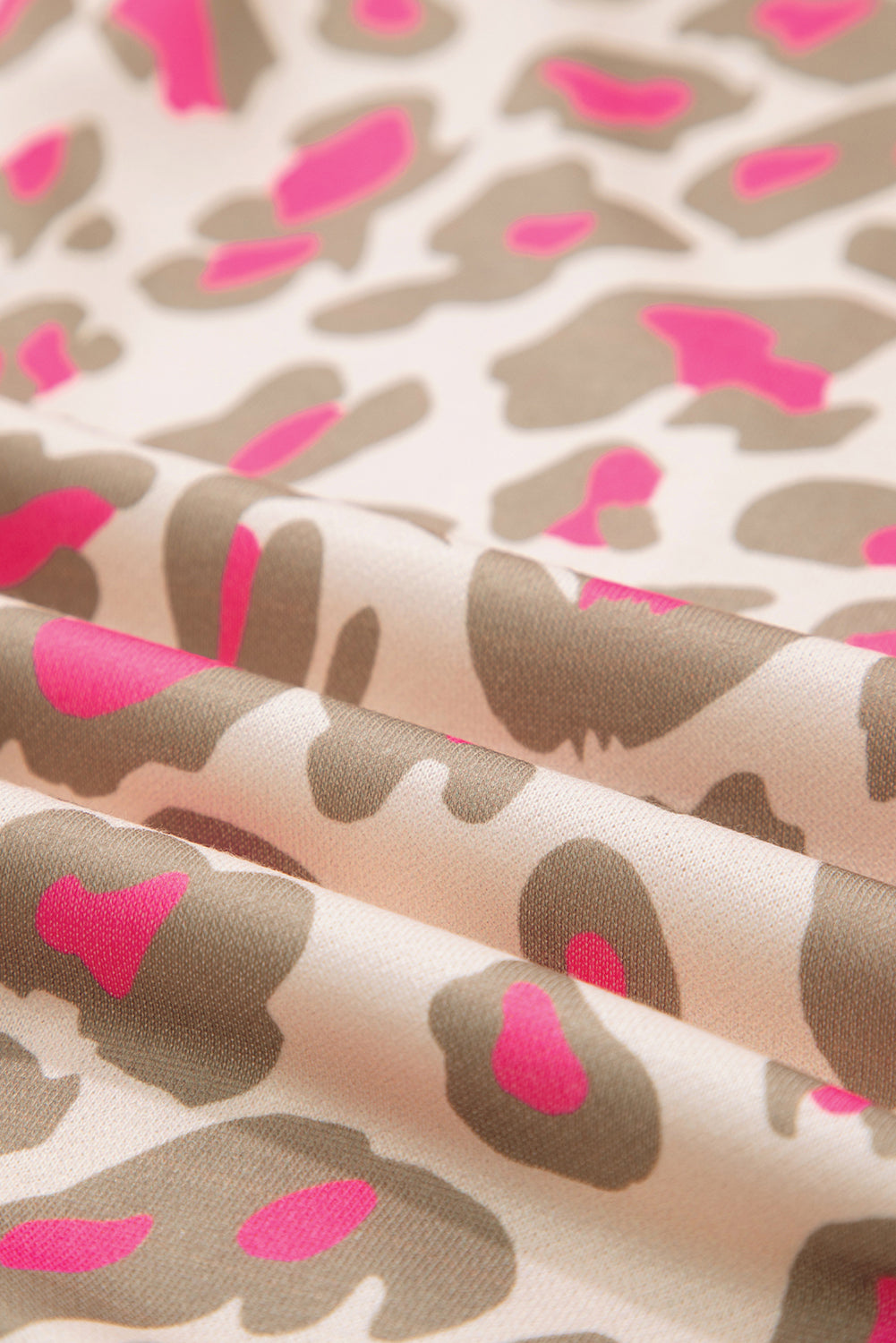 Leopard Print Zip-up Hooded Sweatshirt - eAura