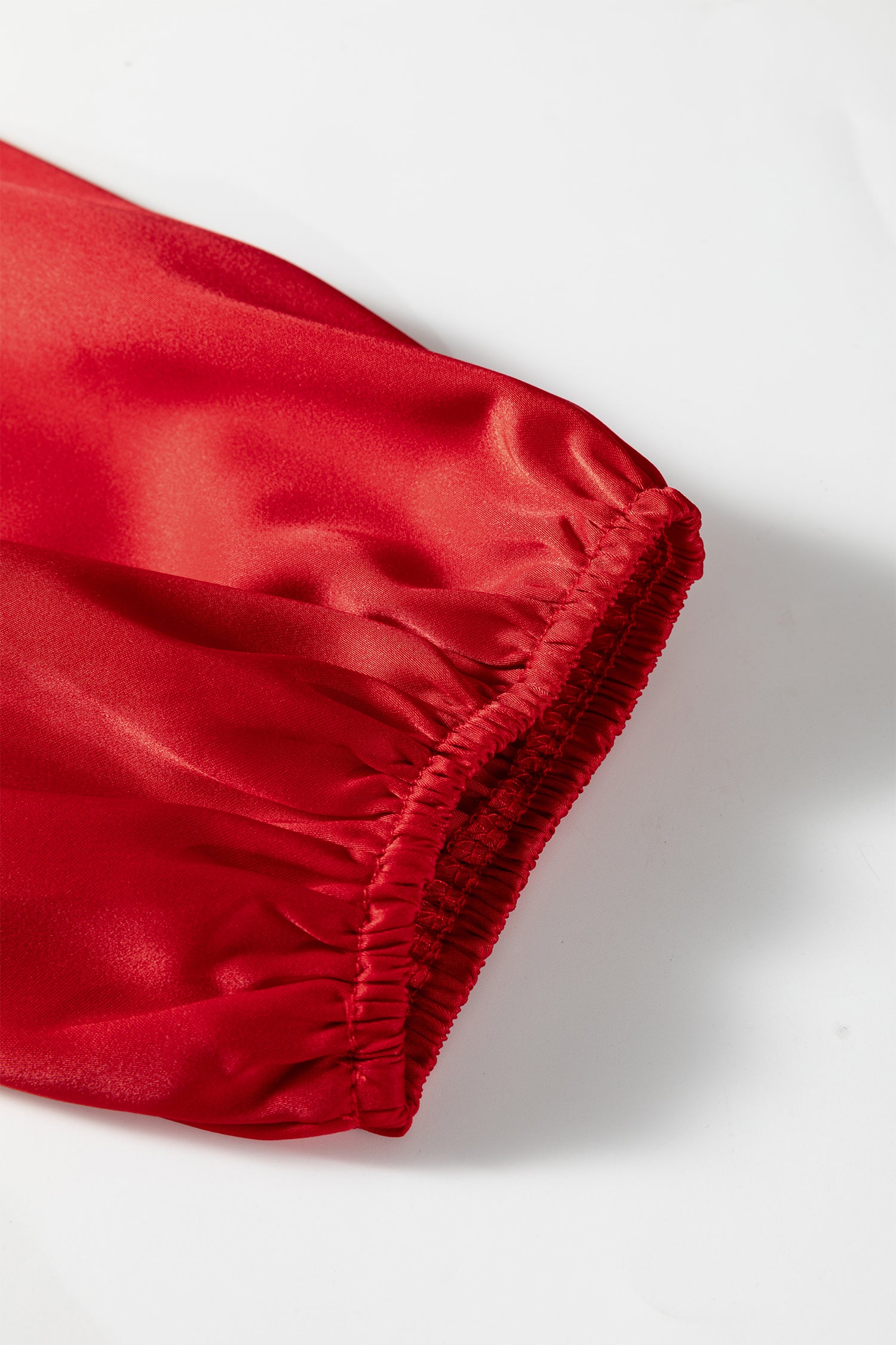 Frilled V-Neck Bow Detail 3/4 Sleeve Blouse - Tops/Blouses & Shirts