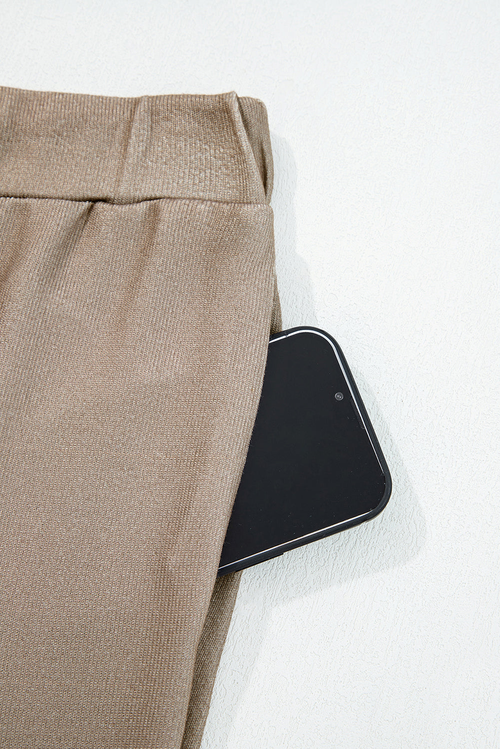 Khaki Retro Star Print Long Sleeve Drawstring Lounge Set - eAura