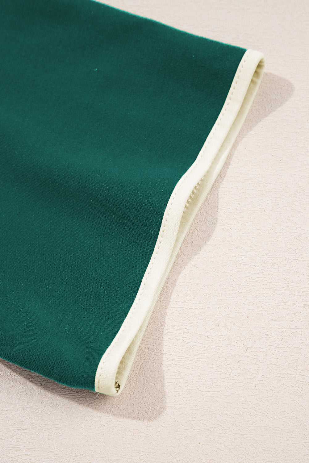 Evergreen Colourblock Edge Drop Shoulder T Shirt and Skirt 2Pcs Set Co-ord eAura