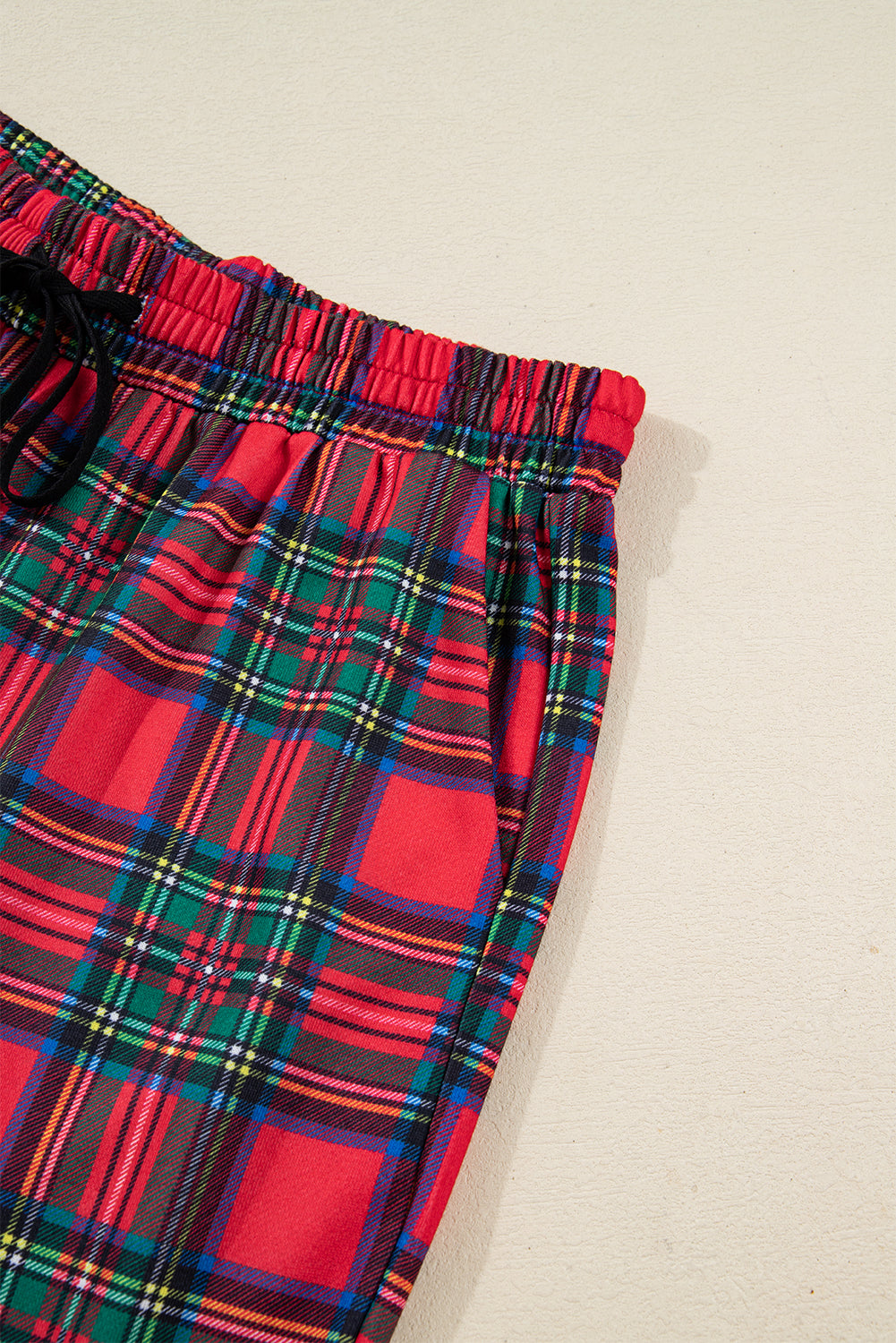 Plaid Mama Graphic Christmas Holiday Crewneck PJs eAura