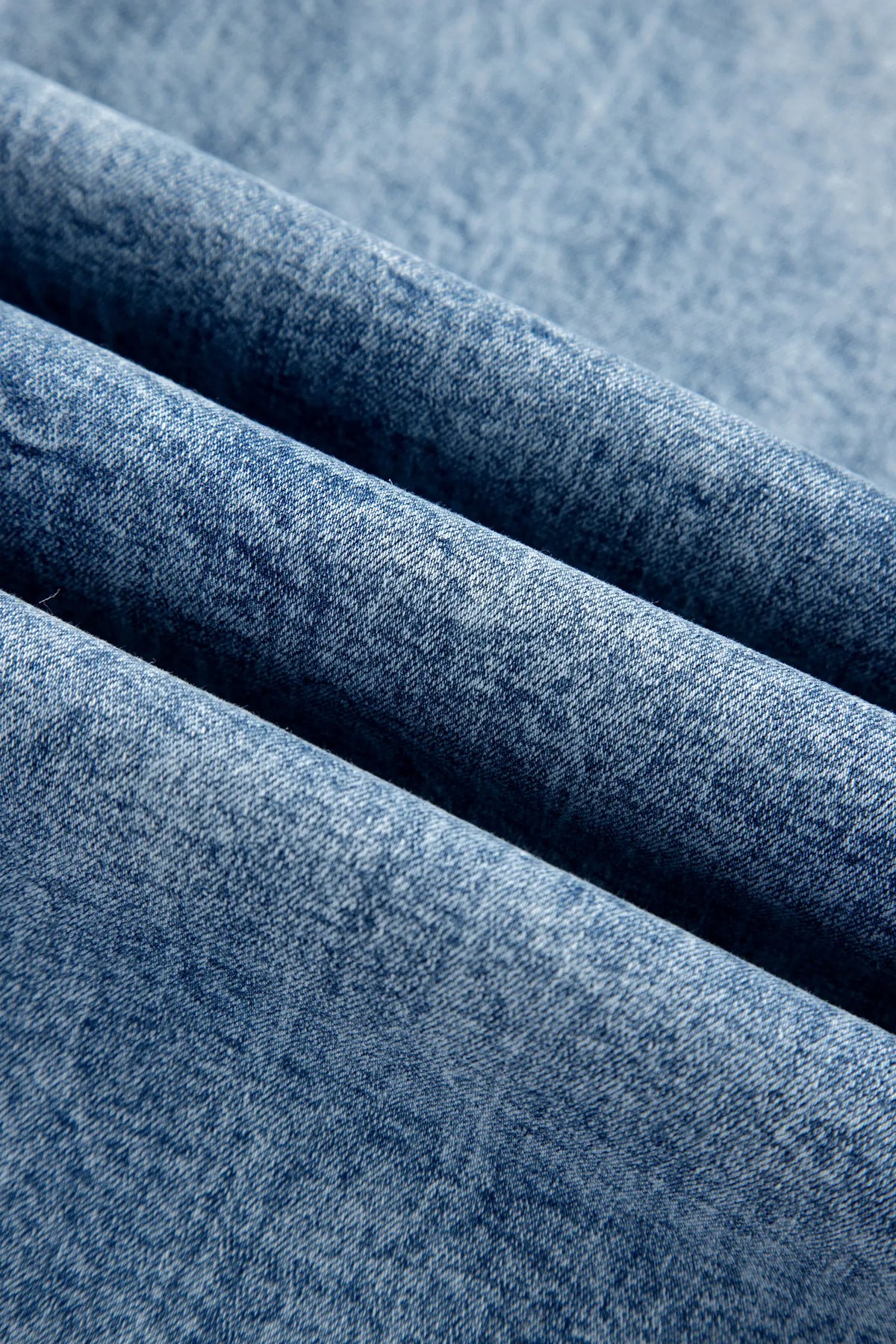 Beau Acid Wash Pocket Detail Flare Jeans – Blue