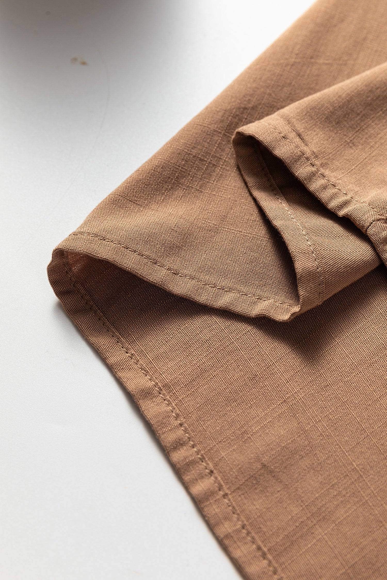 Lace Trim Peter Pan Collar Long Sleeve Mini Shirt Dress - eAura