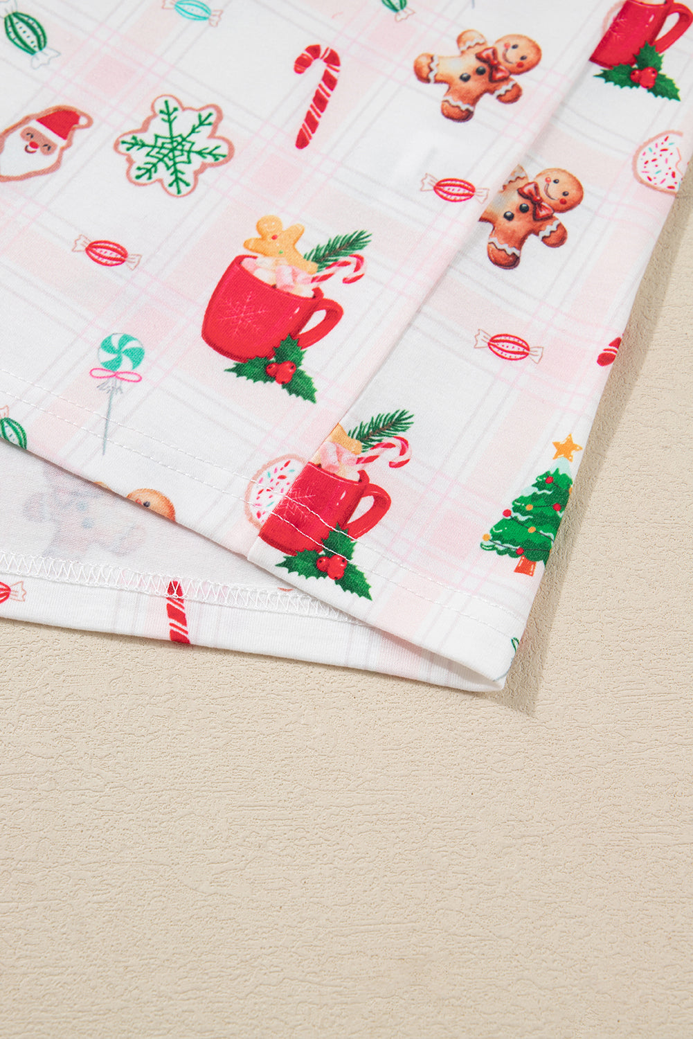 Pink Christmas Spirit Pyjama Set - eAura