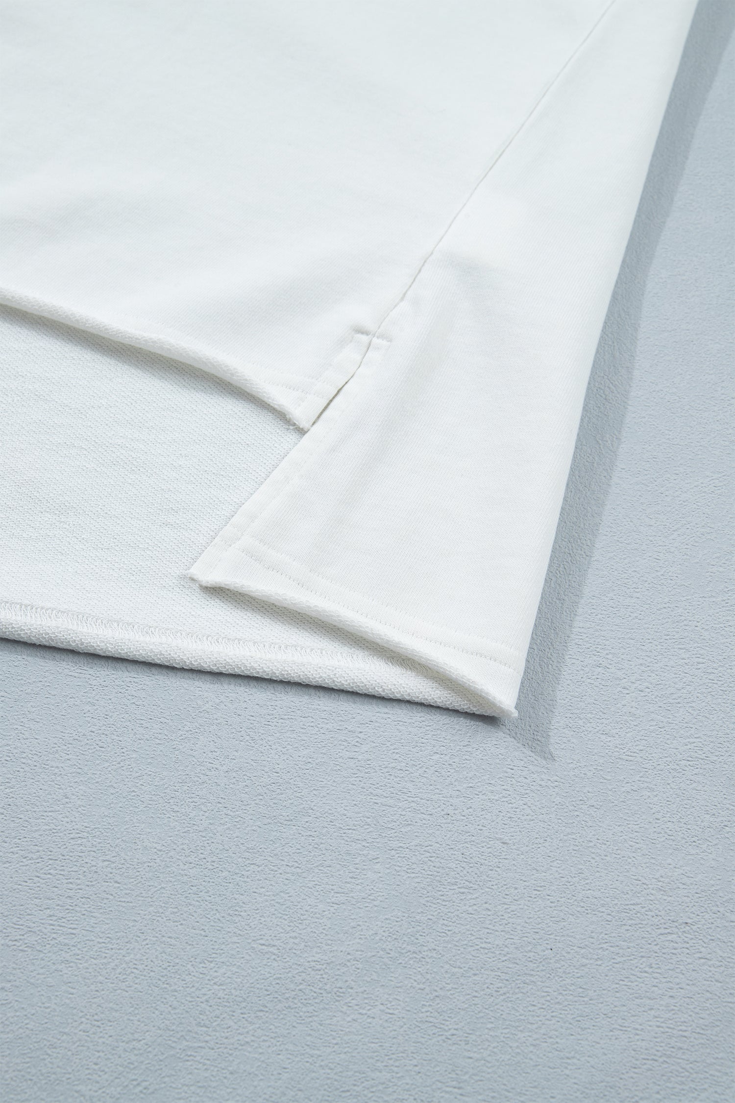 Star Patched Mineral Washed Notched Neck Tee