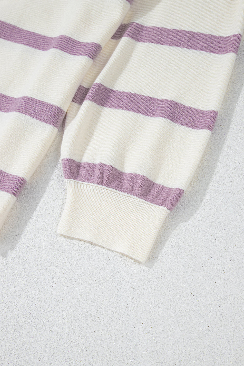 Pink Stripe Colourblock Oversized Sweater eAura