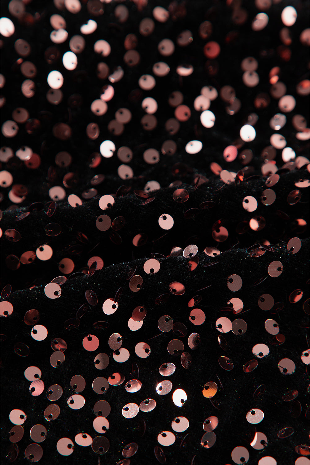 Sequin Long Sleeve Cutout Back Top - eAura