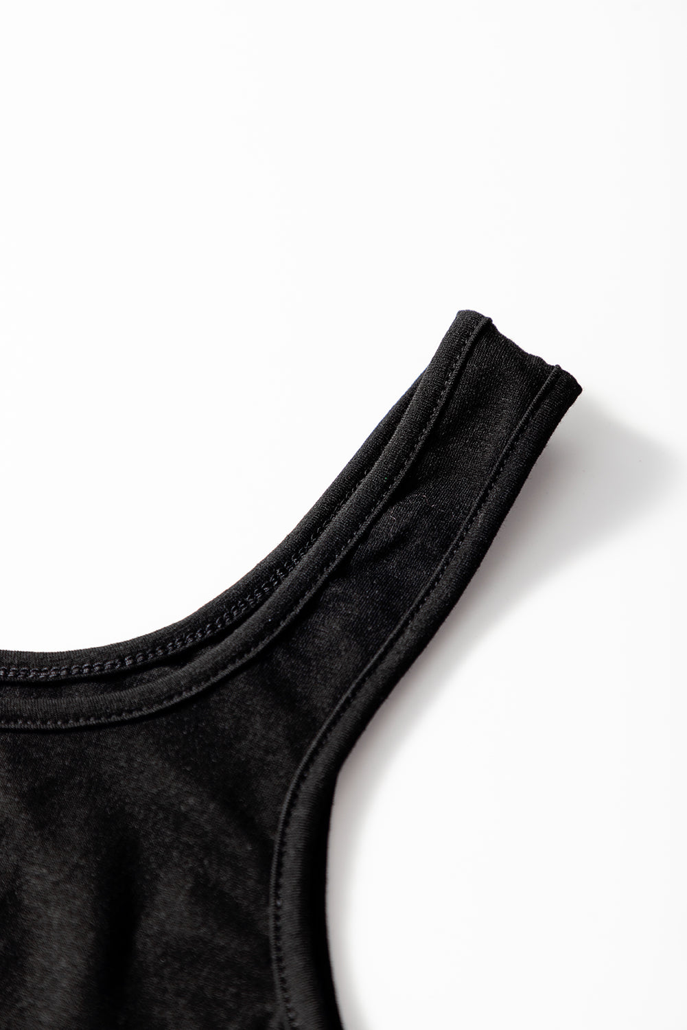 Black Peekaboo Wide Leg Square Neck Sleeveless Jumpsuit BB Fashion Outlet