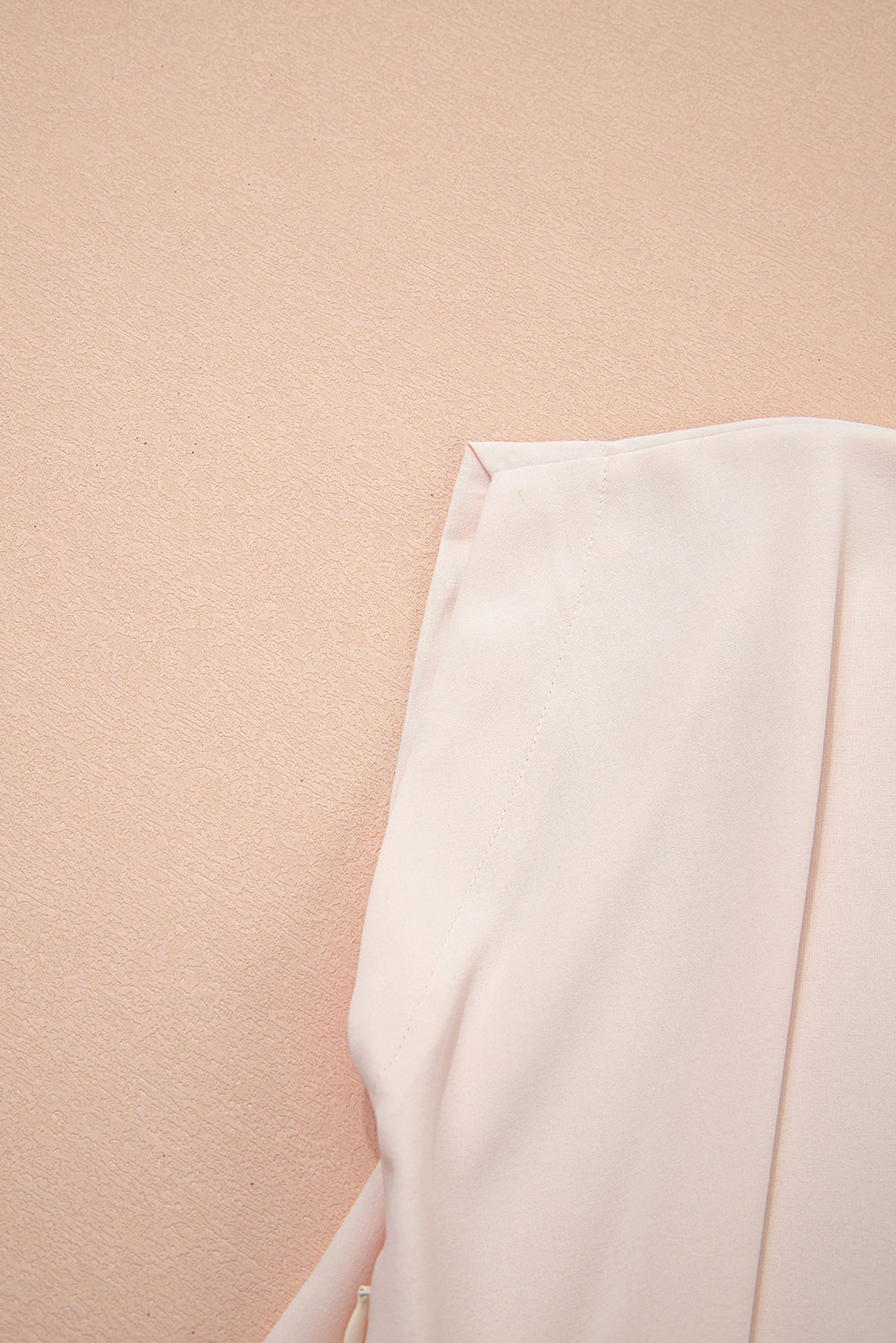 V-Neck Knotted Ruched Short Sleeve Peplum Blouse eAura