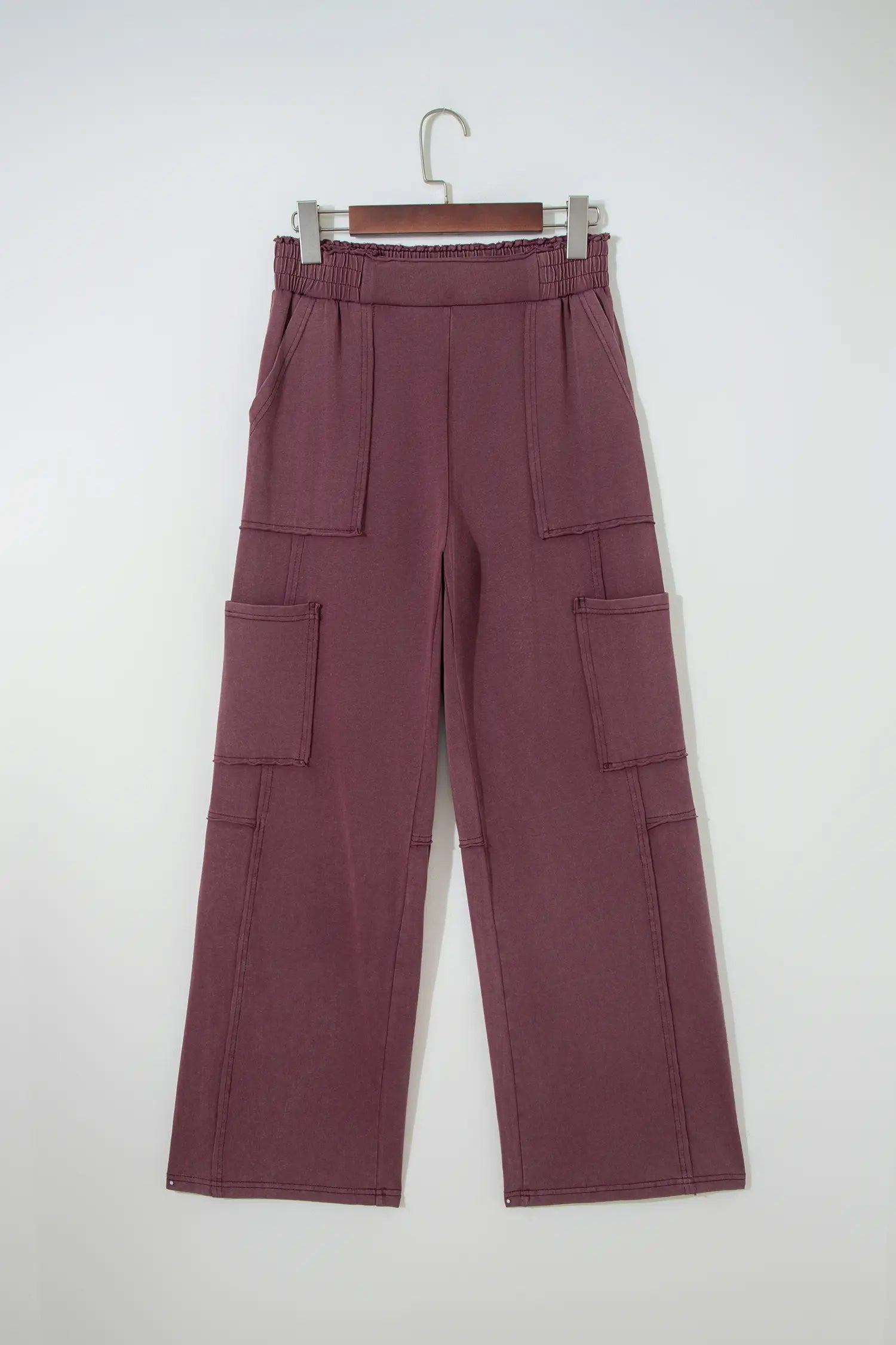Mineral Red Mineral Wash Cargo Patched Pocket Utility Sweatpants