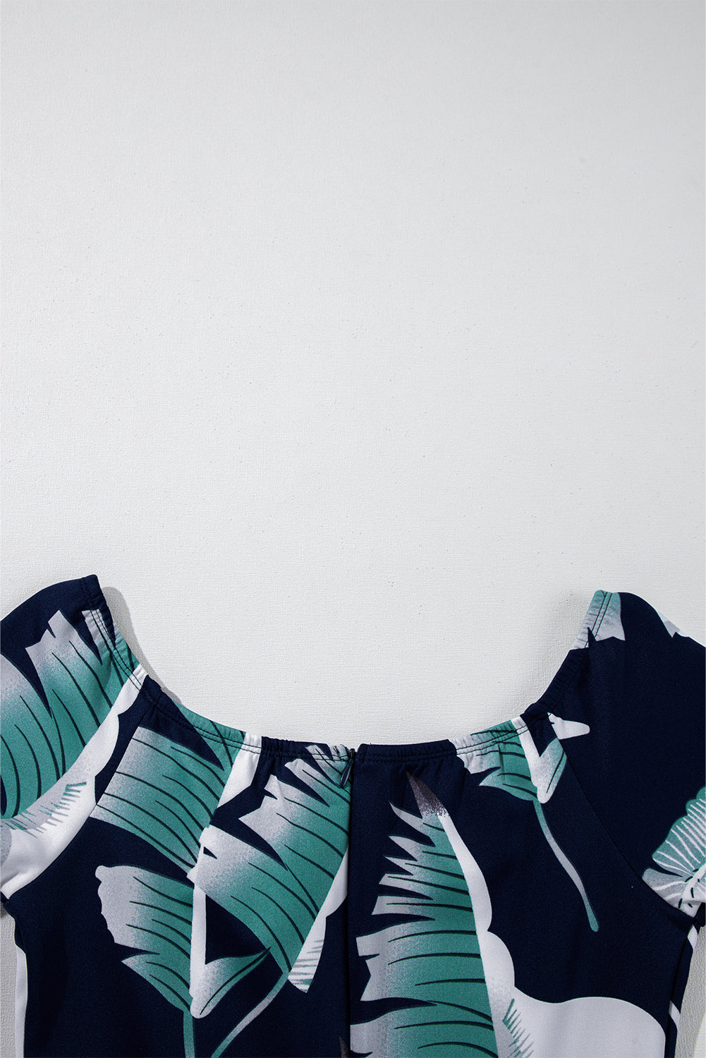 Black Pattern Print Off Shoulder Slit Bodycon Midi Dress BB Fashion Outlet