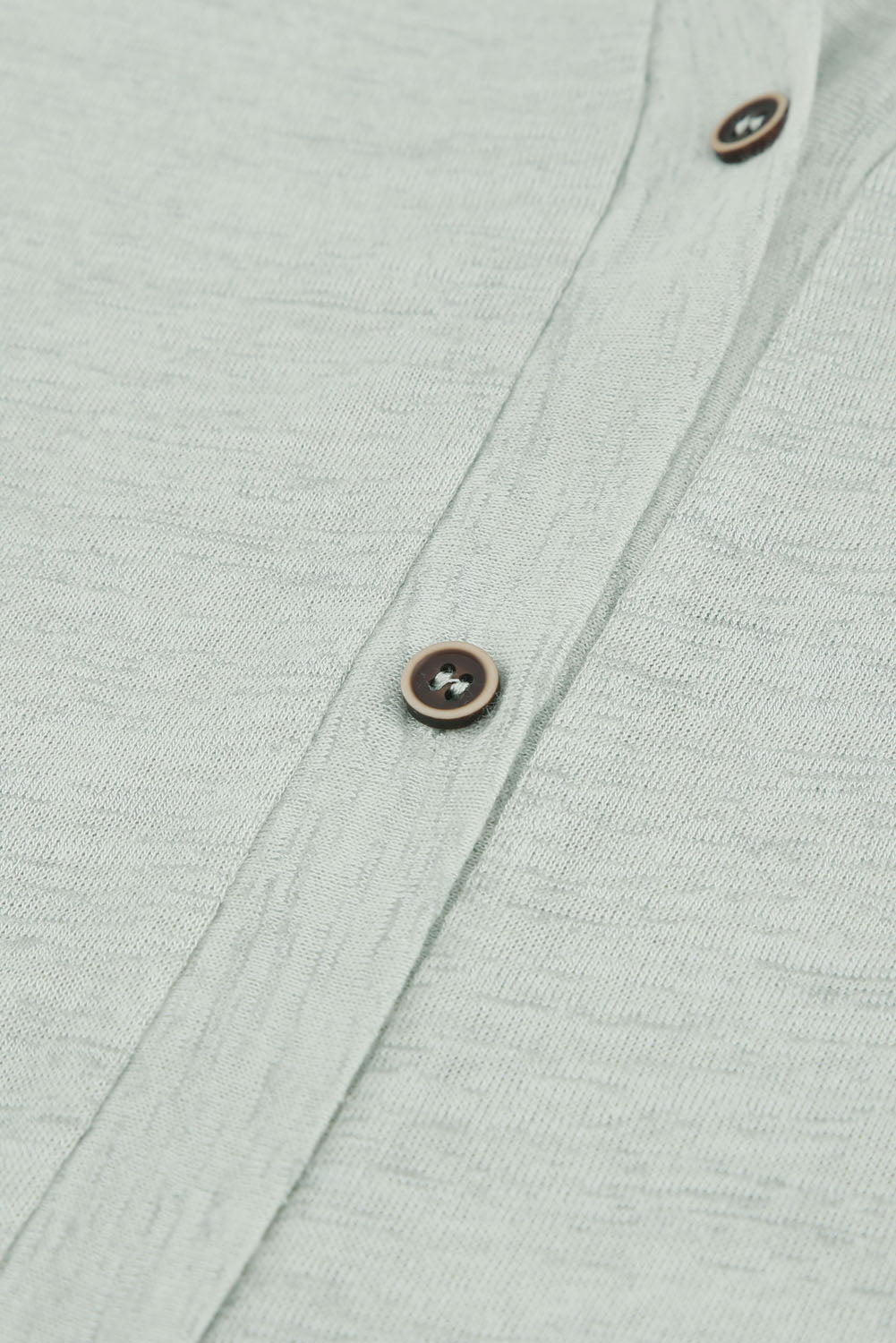 Black Solid Colour Open-Front Buttons Cardigan eAura