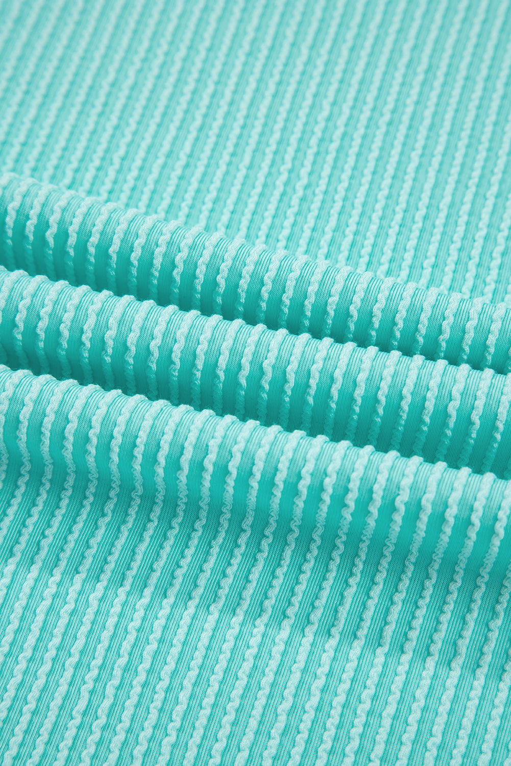 Ribbed Knit Colour Block Pocketed Crew Neck T Shirt eAura