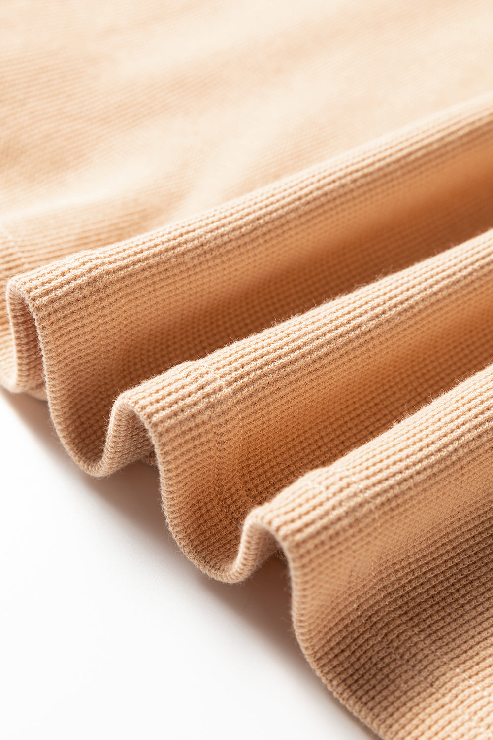 Textured Drop Shoulder Henley Top eAura