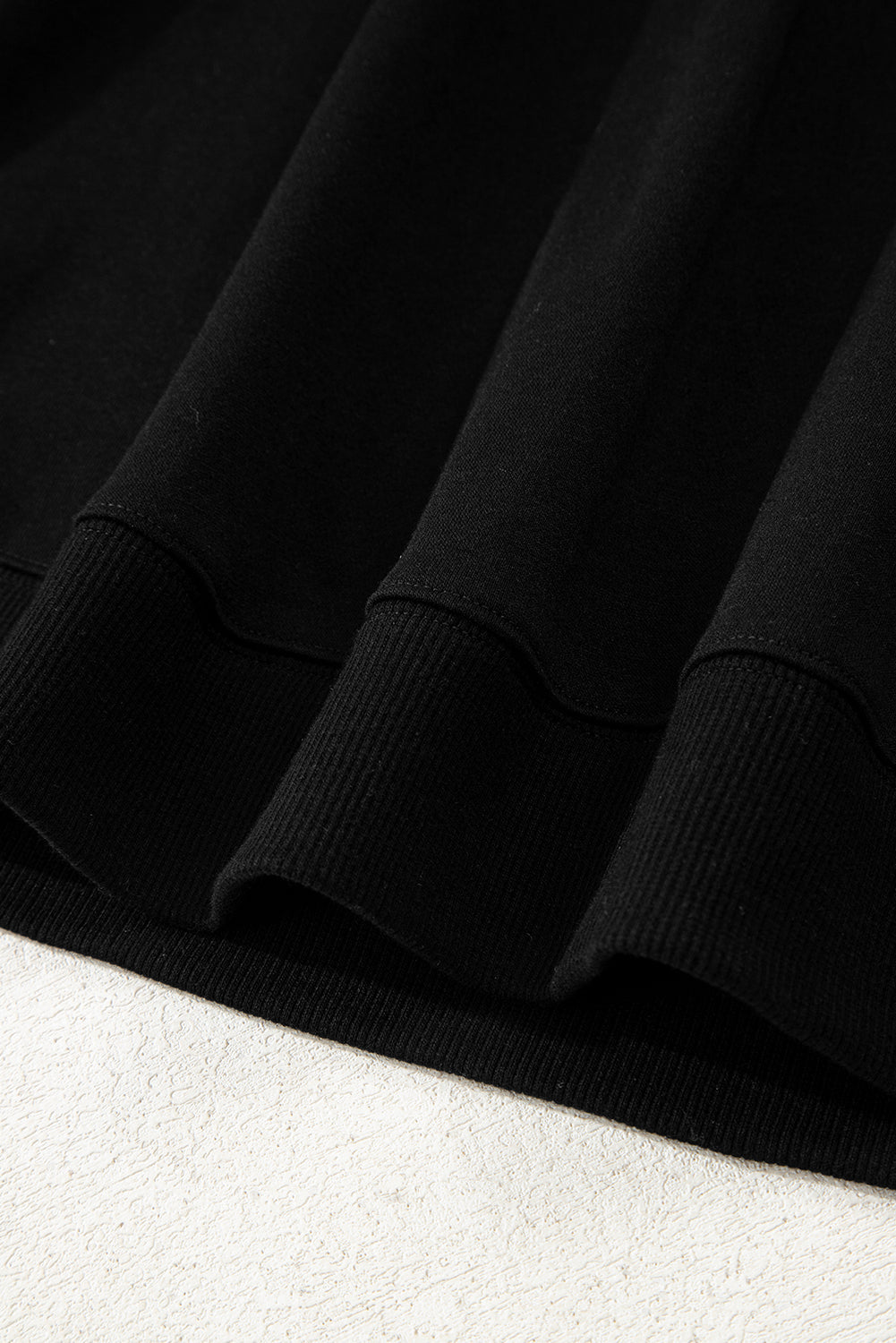 Varsity Striped Sleeve Drop Shoulder Sweatshirt and Shorts Co-ord Set eAura