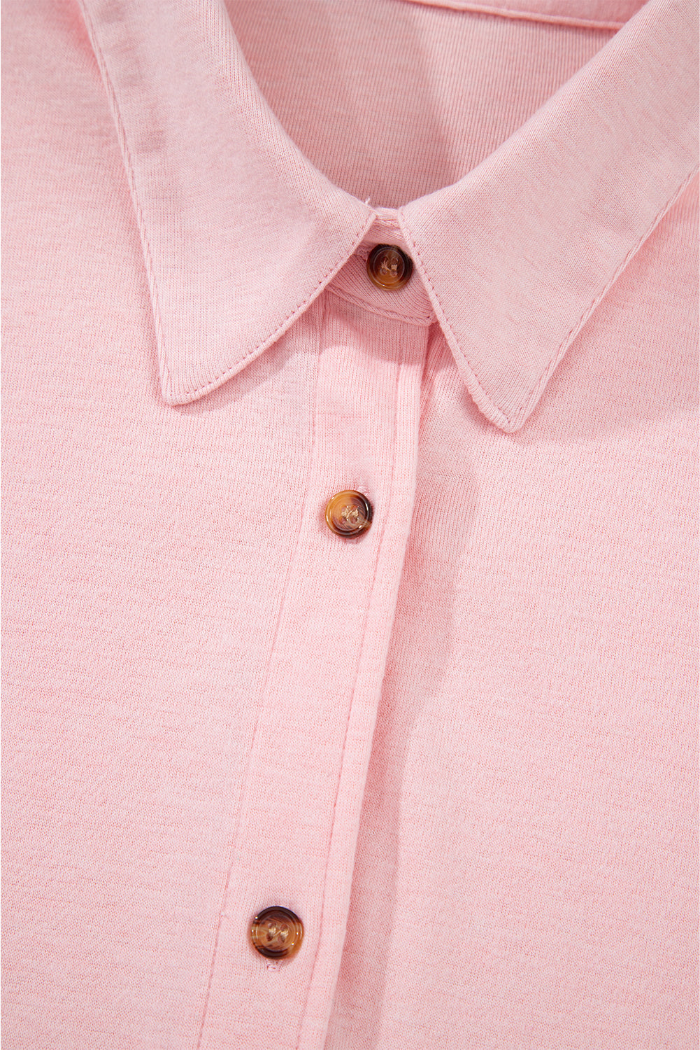 Light Pink 3-Piece Cozy Knit Lounge Set Pyjamas eAura