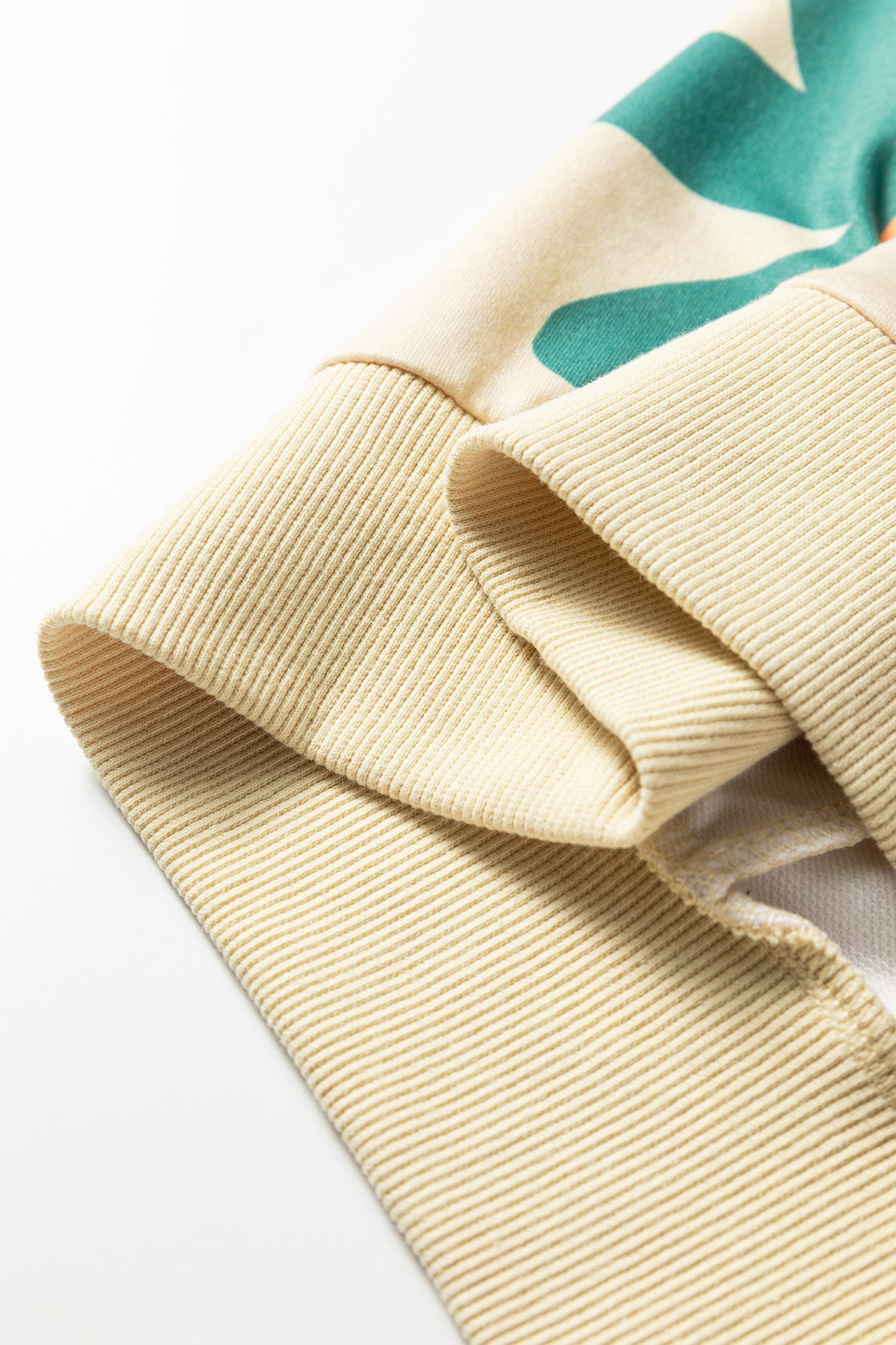 Mineral Washed French Terry Flower Print Sweatshirt - eAura