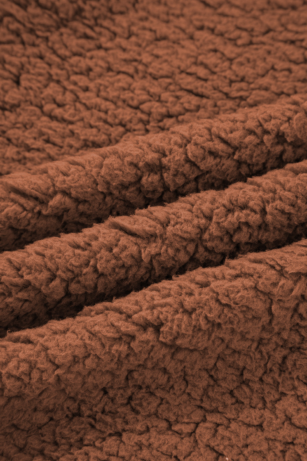 Faux Fur Snap Button Front Vest Vest with Pockets - eAura