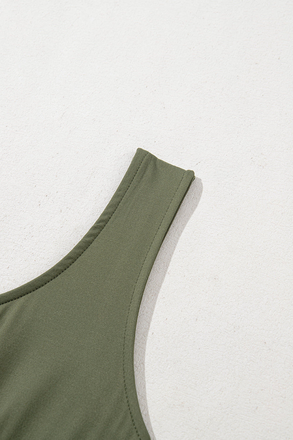 Four Leaf Clover Sleeveless Scoop Neck Flared Split Midi Dress eAura