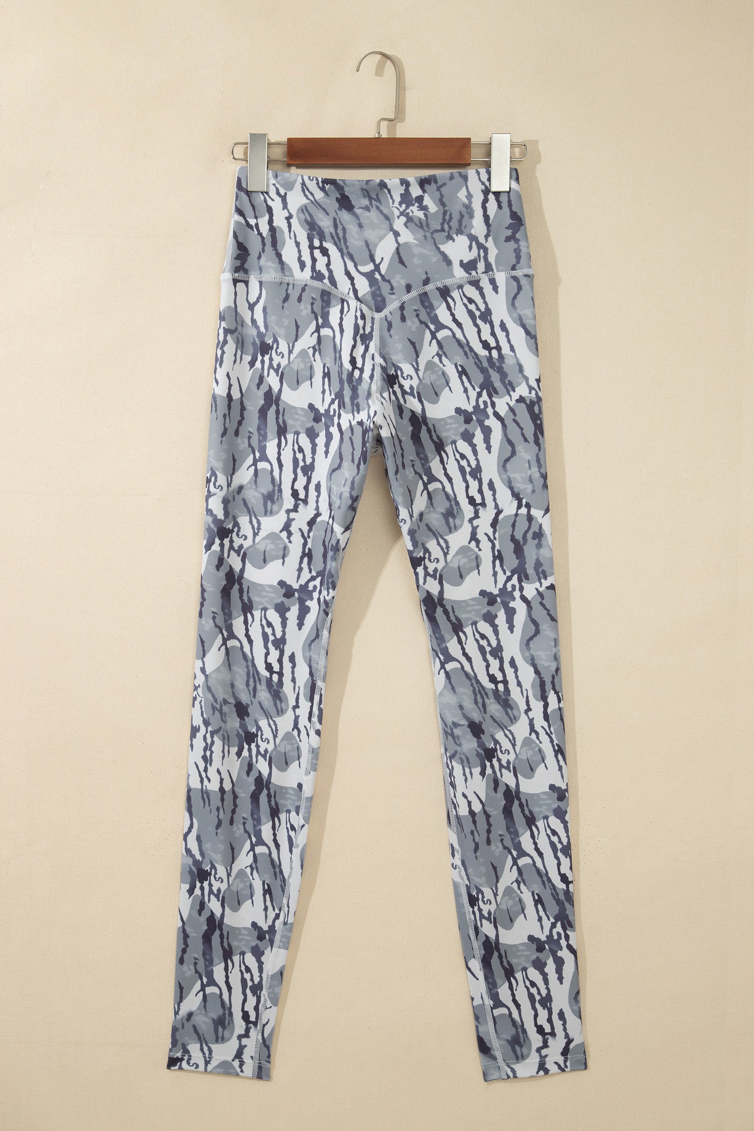 Camouflage Pattern High Waist Leggings – Multicolour