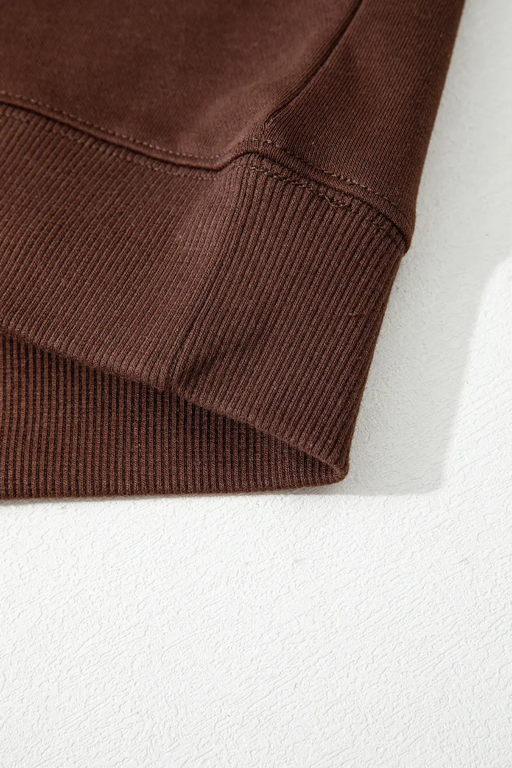 Striped Detail Drop Shoulder Oversized Sweatshirt
