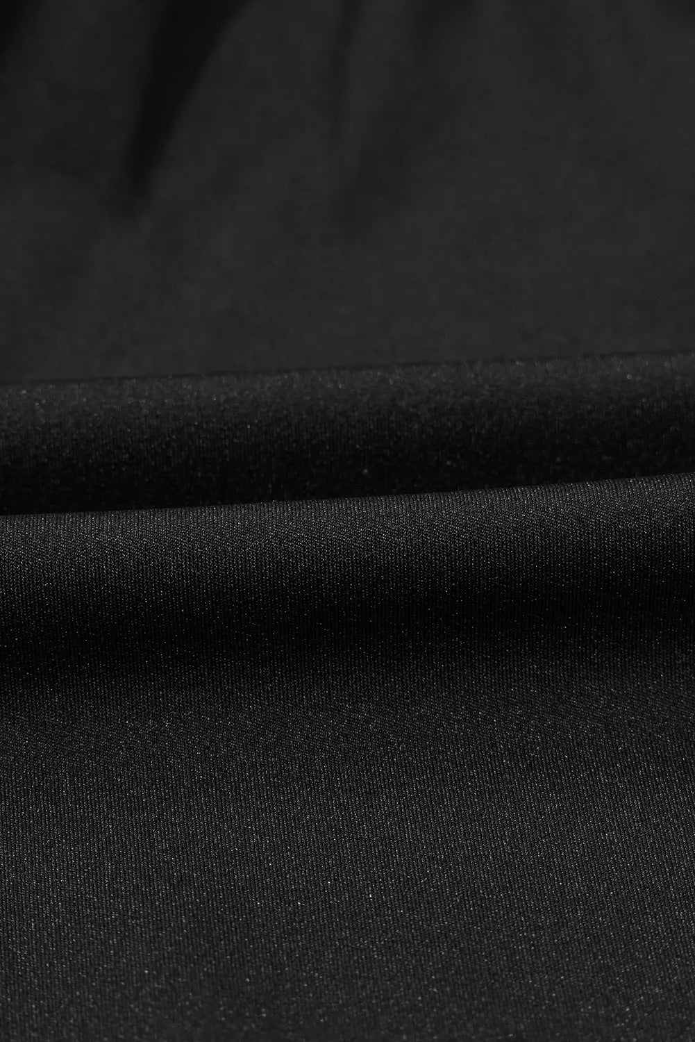 Black Solid Colour High Waist Wide Leg Swim Bottom - Swimwear/Swim Bottoms