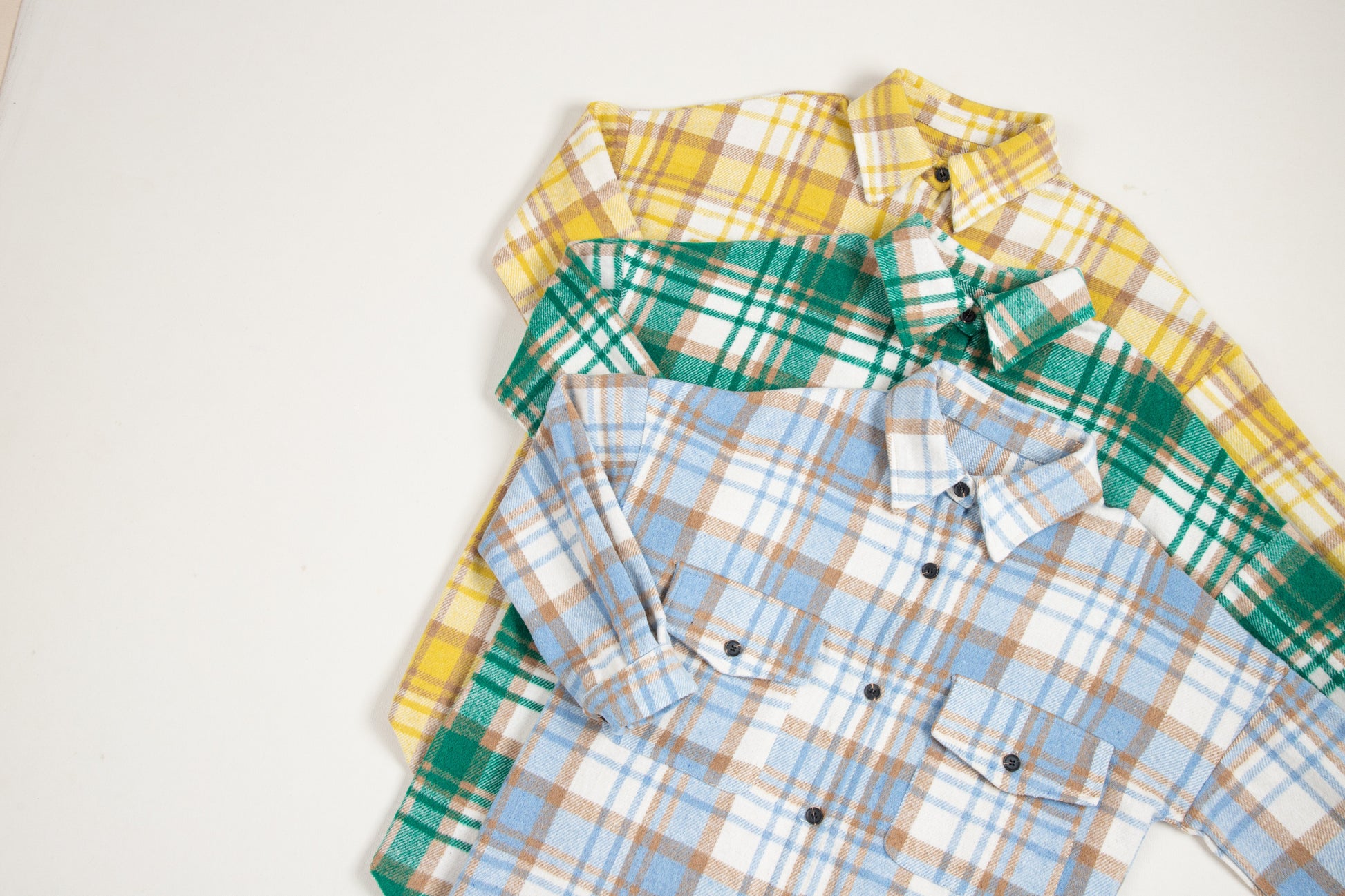 Yellow Plaid Flap Pocket Long Sleeve Shacket Beagle Boutique Fashion Outlet