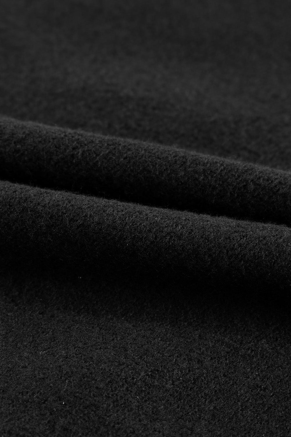 Brown Fleece Lined Zip Up Stand Collar Thumbhole Sleeve Sweatshirt eAura