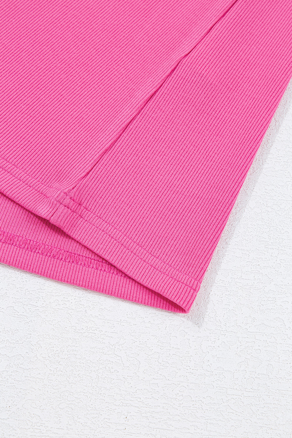 Ribbed Pearl Beaded Puff Sleeve Top - eAura