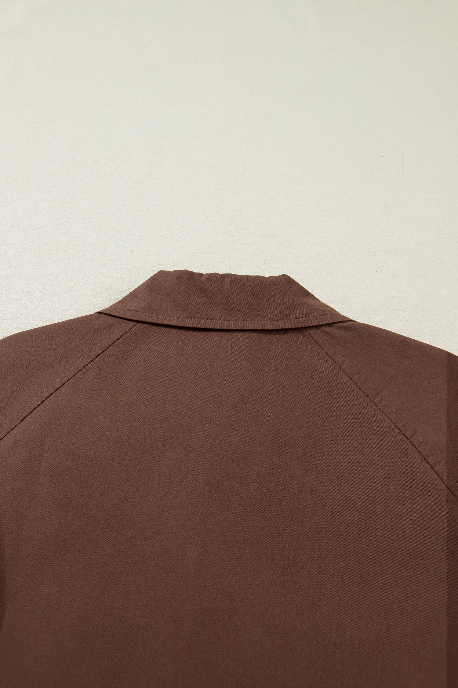 Collared Buttoned Leopard Liner Jacket - eAura