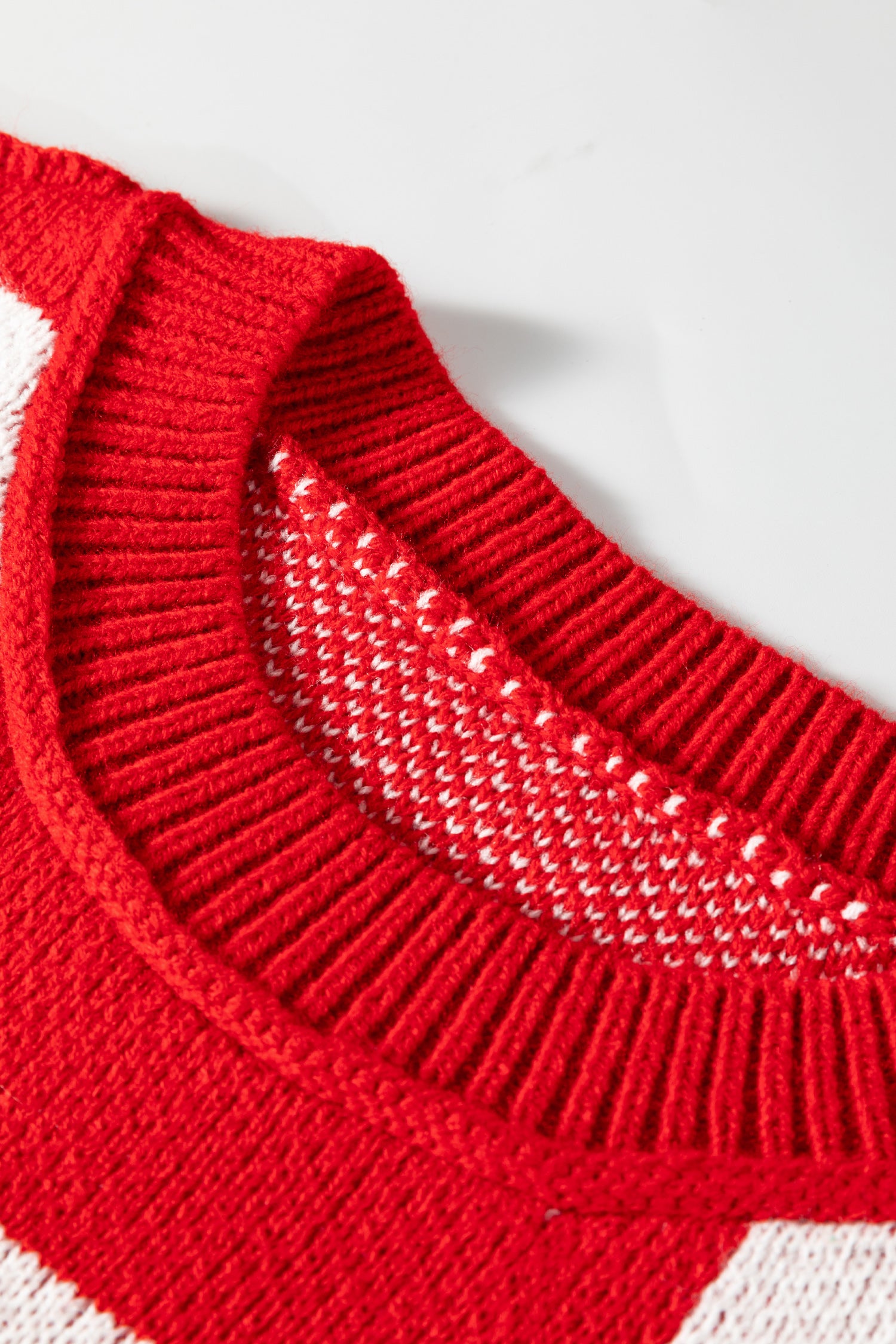 Checkered Bishop Sleeve Sweater - Sweaters & Cardigans/Sweaters