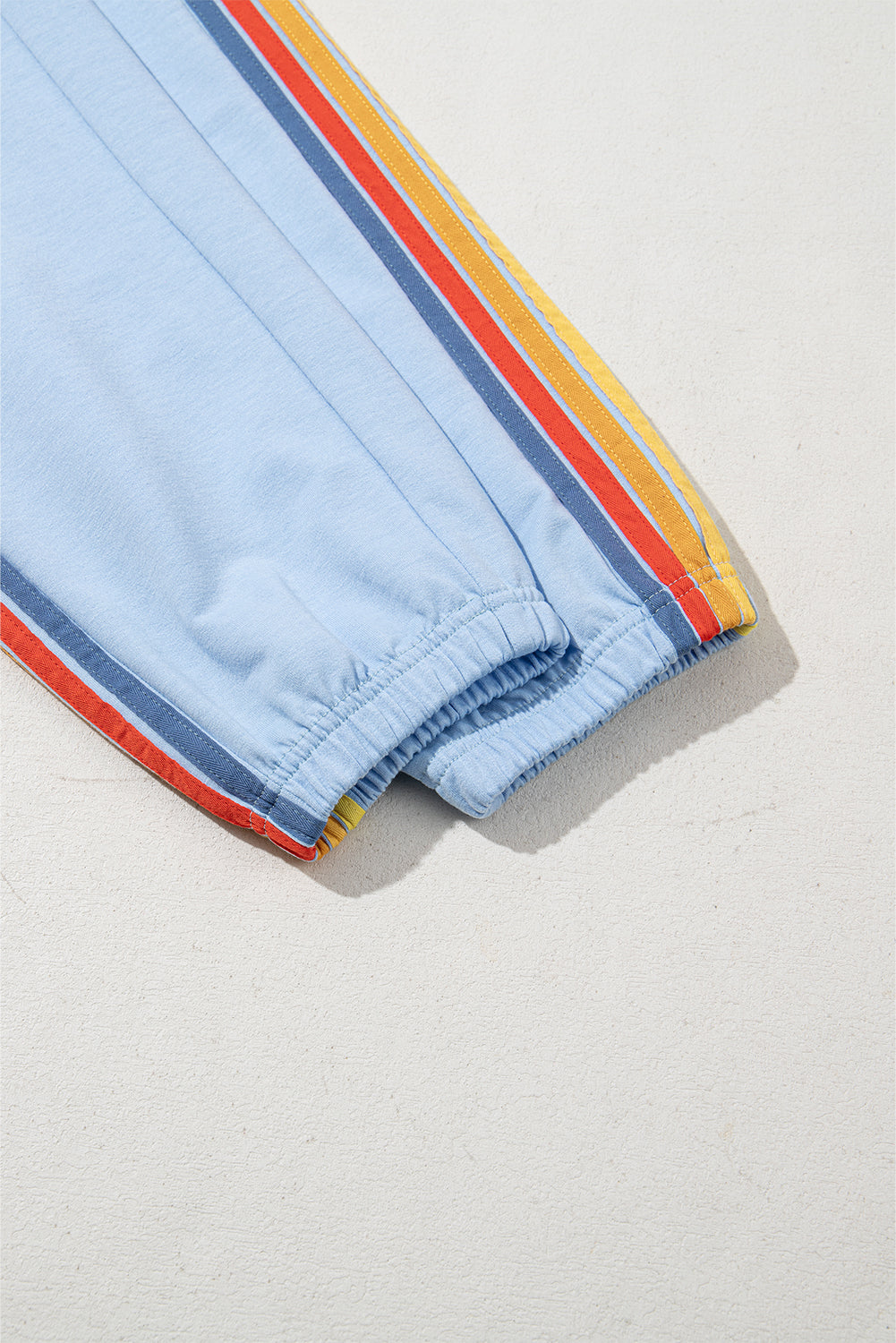 Light Blue Counting Rainbows High Waist SweatTrousers eAura