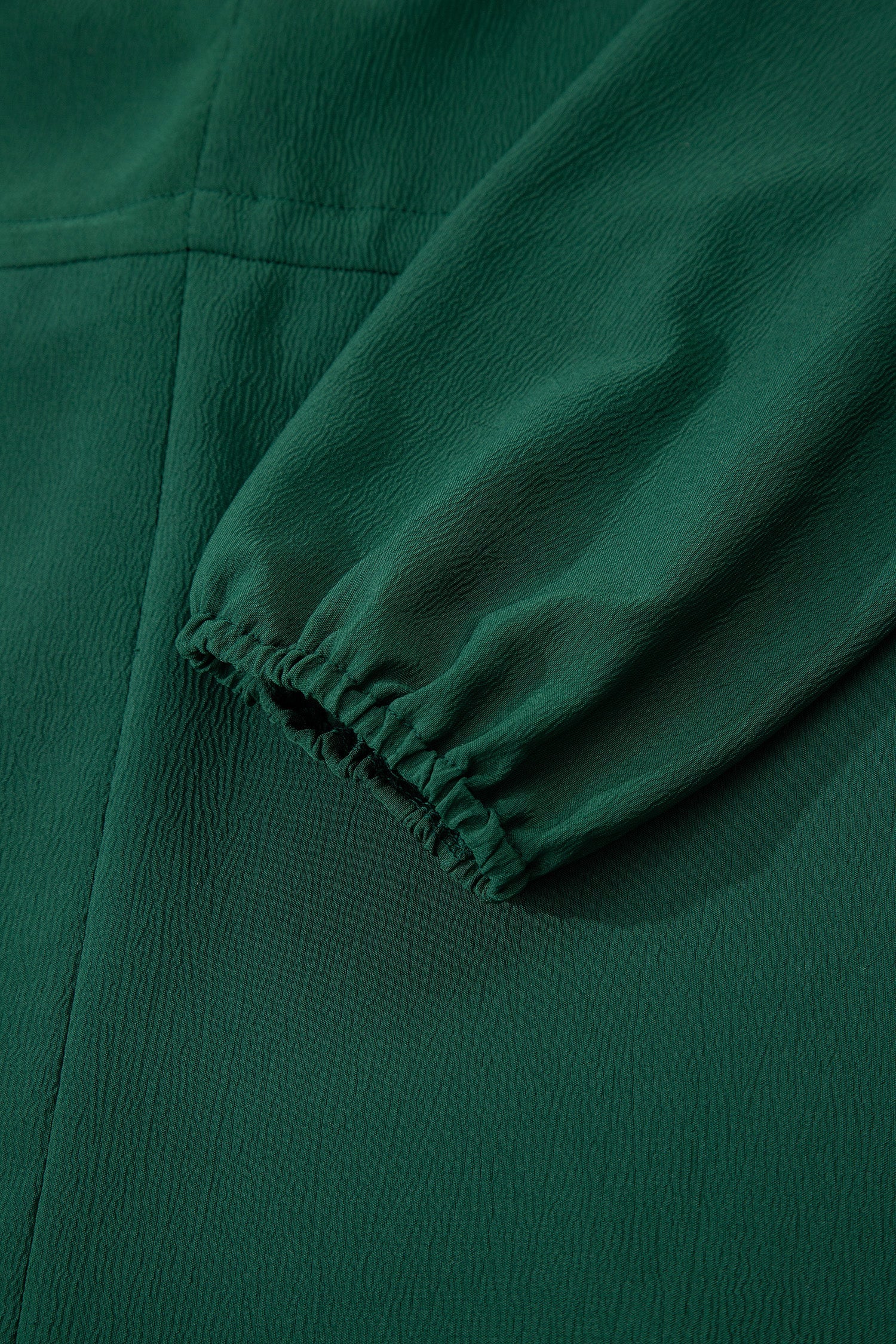 Long Sleeve Button V-Neck Tiered Maxi Dress - Dresses/Maxi Dresses