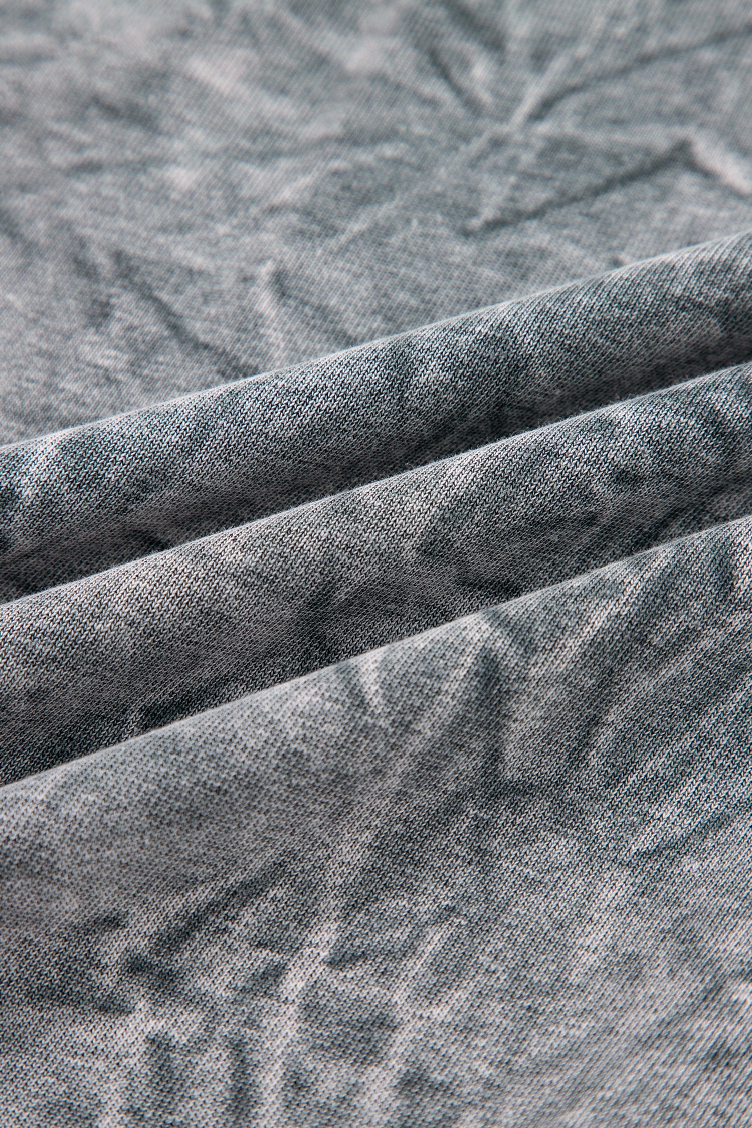 ’Saved By Grace’ Letter Embroidery Mineral Wash Loose Sweatshirt - Tops/Sweatshirts & Hoodies