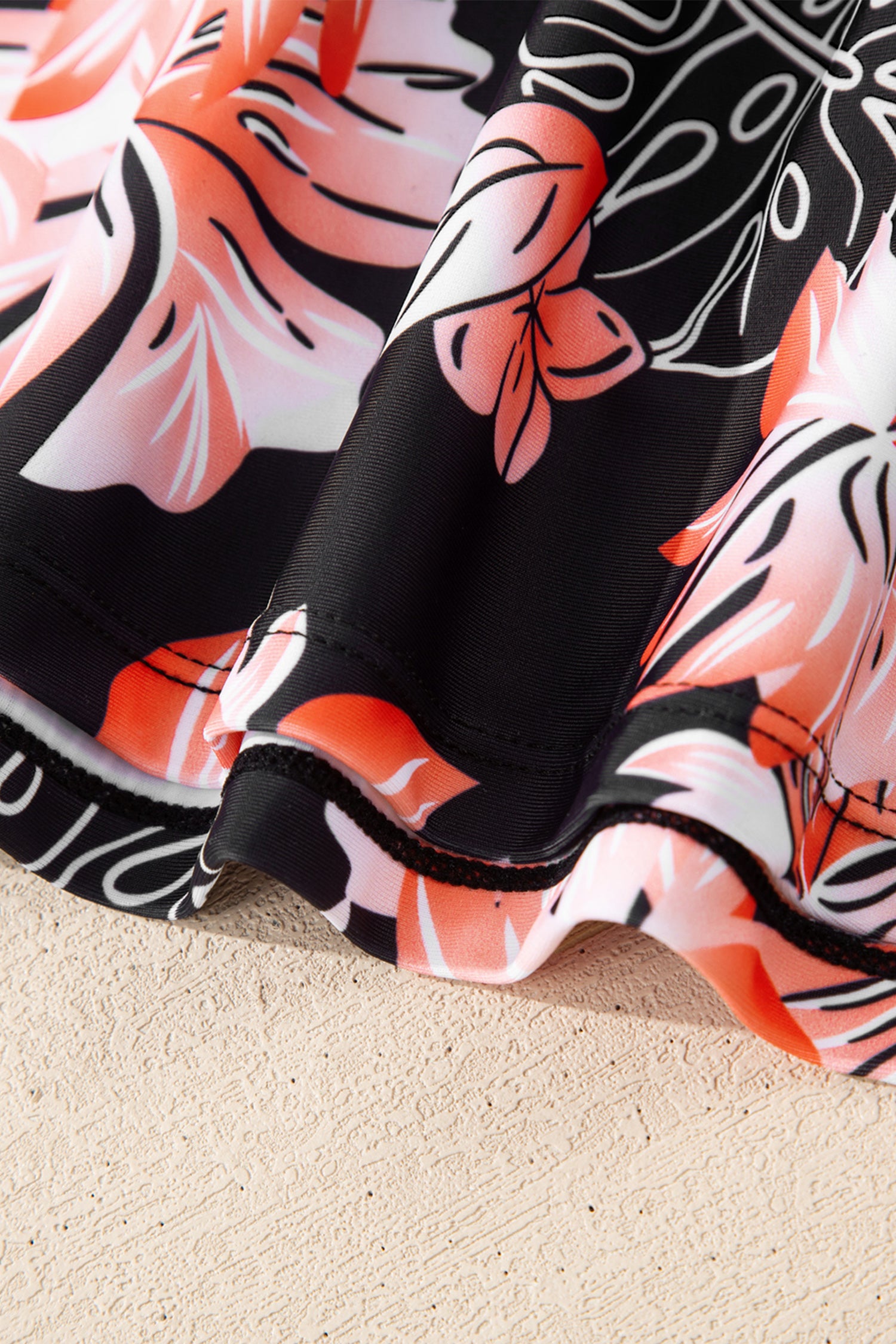 Scoop Neck Adjustable Tankini and Matching Skort Swimsuit