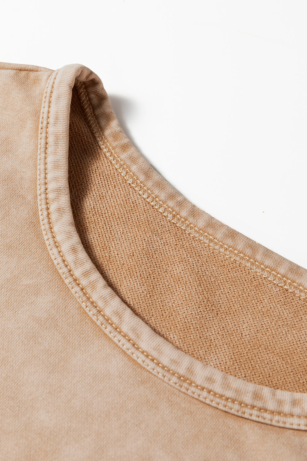 Mineral Wash Big Bow Patchwork Pullover Sweatshirt - eAura