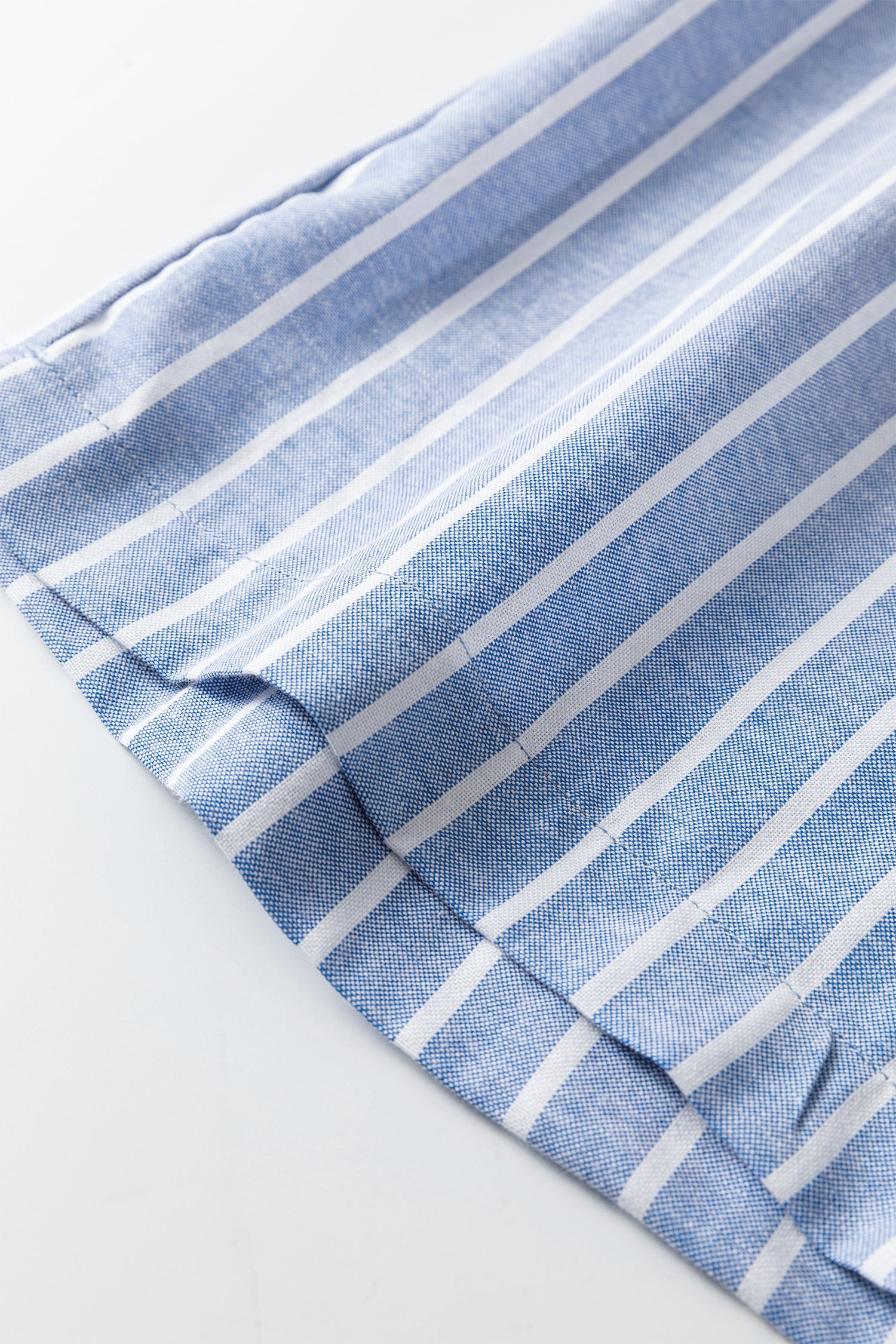 Stripe Buttoned Detail Loose Casual Pants - Bottoms/Pants & Culotte