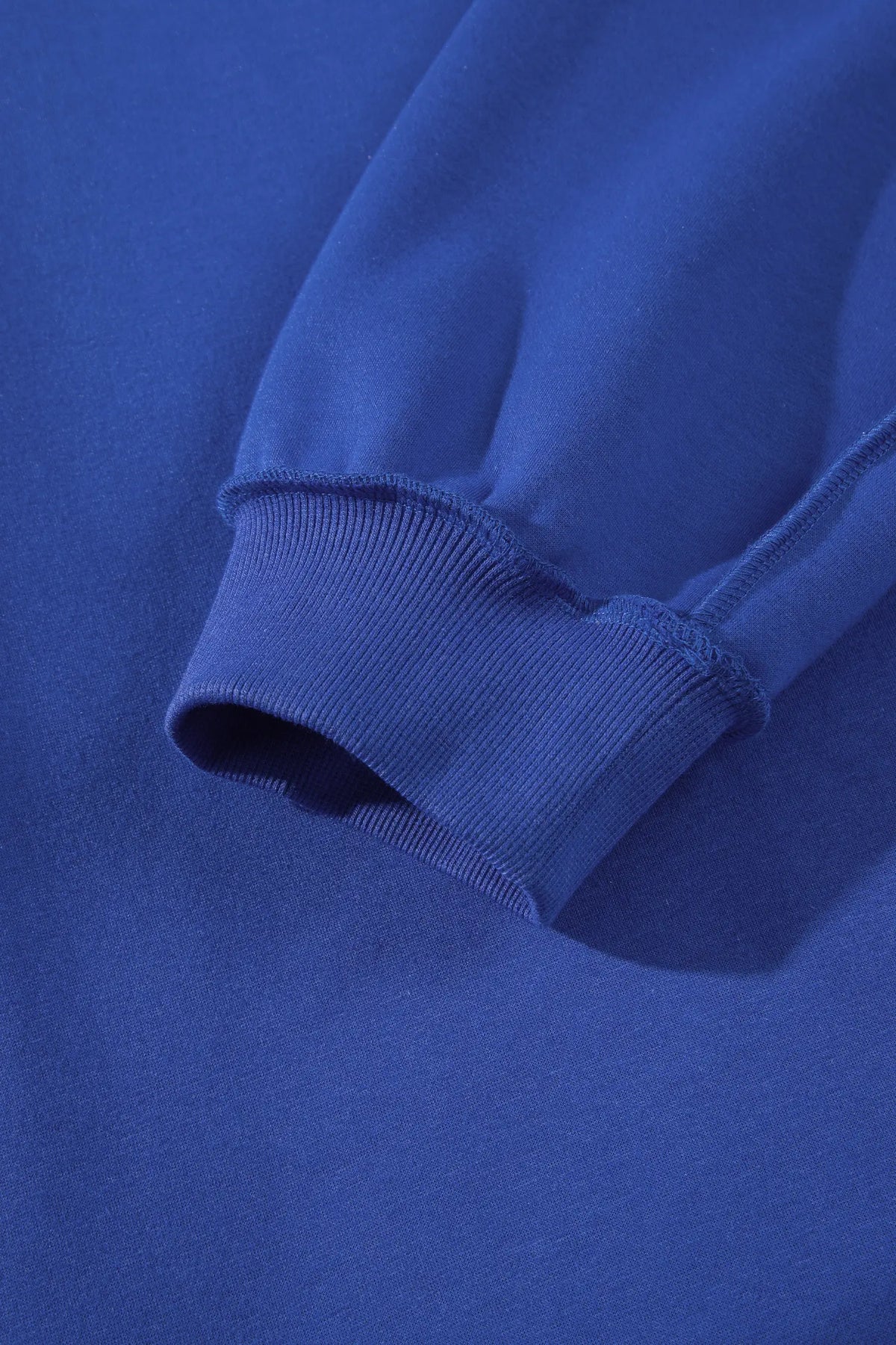 Exposed Seam Detail Reversible Double Wear Plus Size Sweatshirt