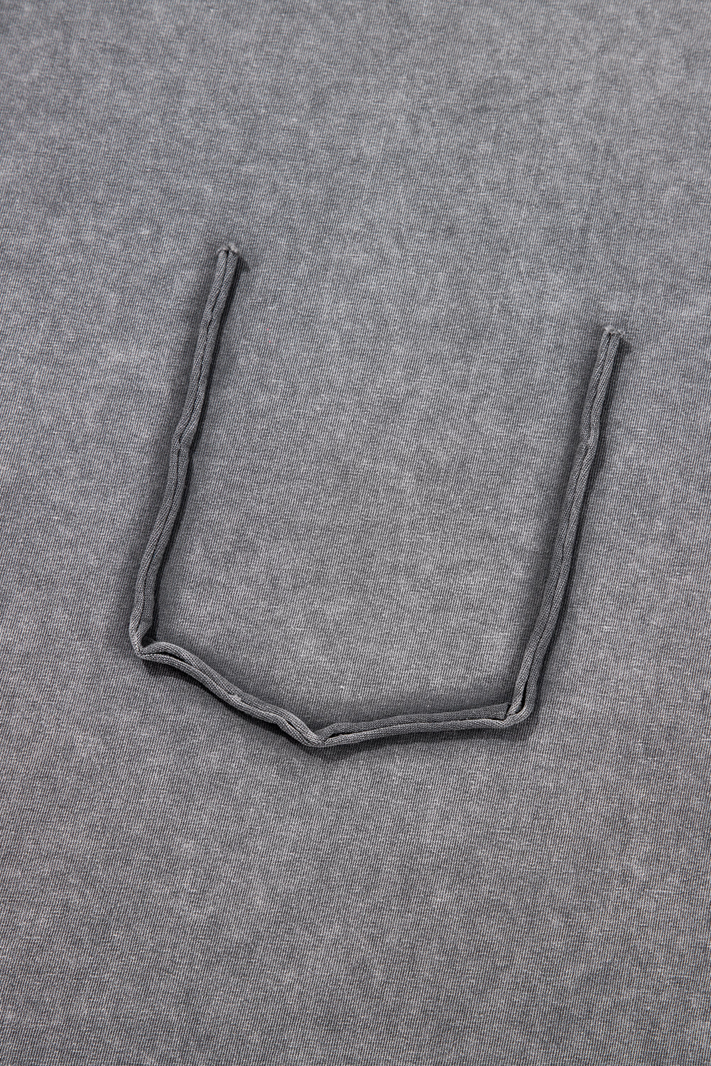 Philippine Grey Mineral Wash Half Sleeve Boyfriend Vintage T Shirt - eAura