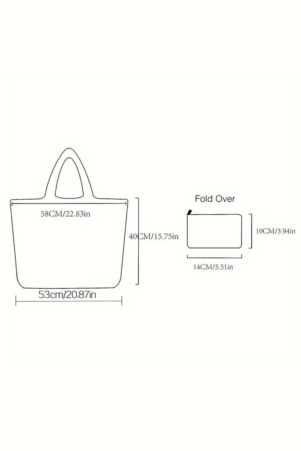 Tillandsia Purple Goth Halloween Oxford Cloth Large Capacity Foldable Tote Bag