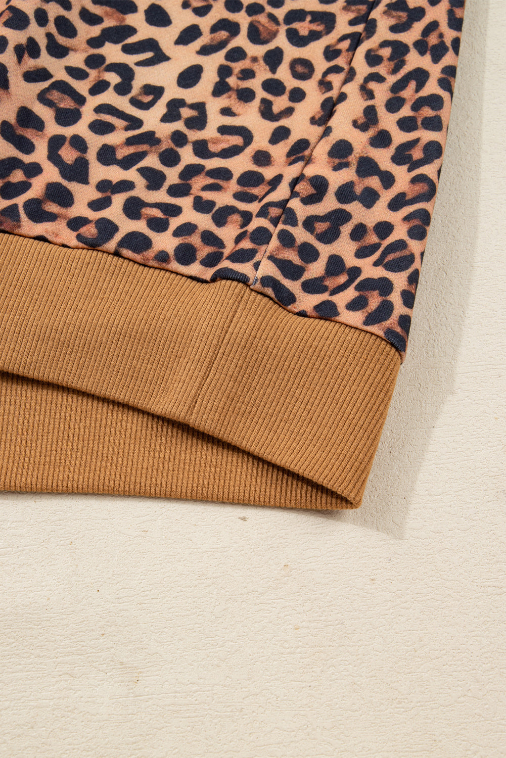 Leopard Pullover and Pants Co-ord Outfit with Bow Embroidery - eAura