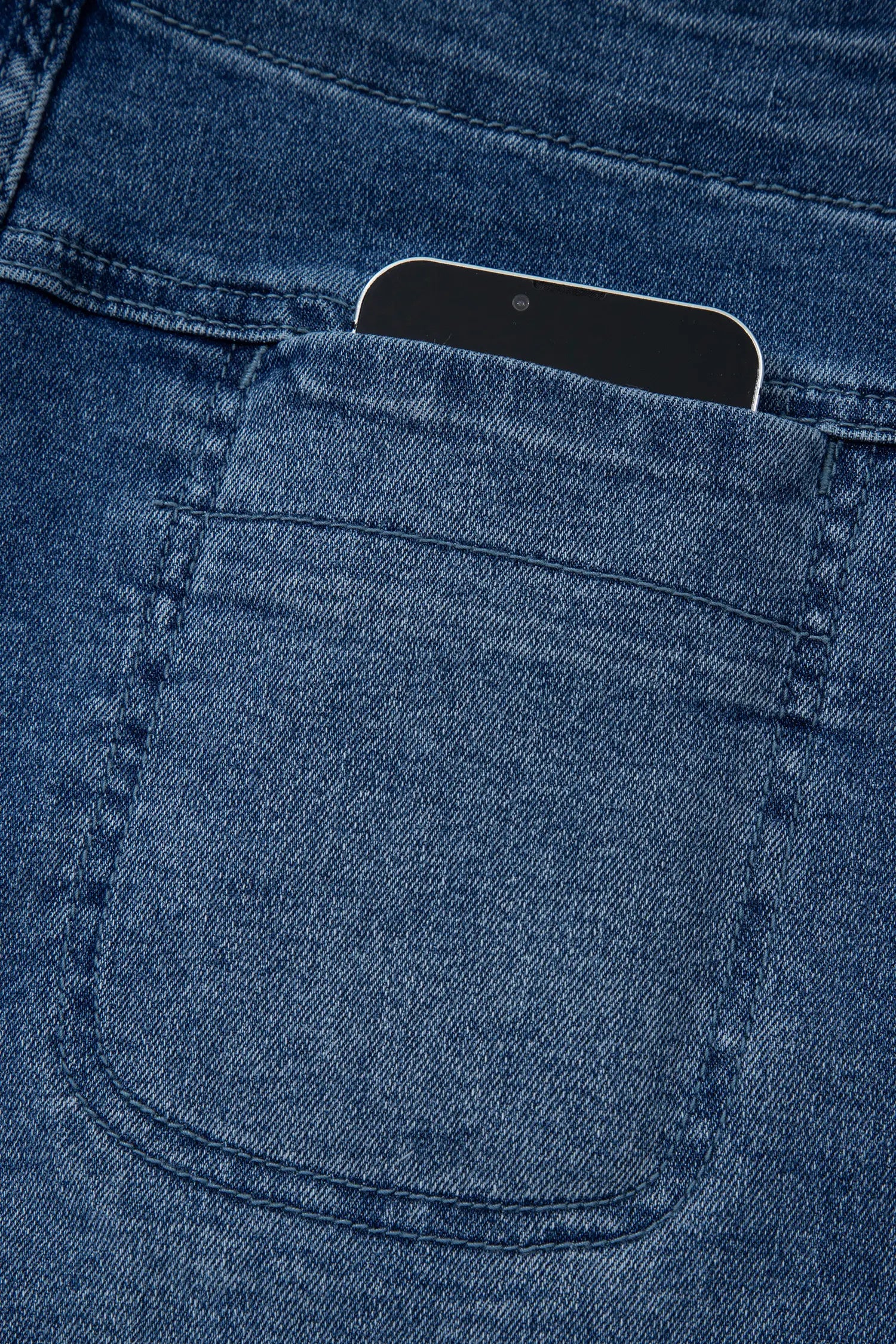 Ashleigh Blue Wrapped Tied Waist Denim Skort