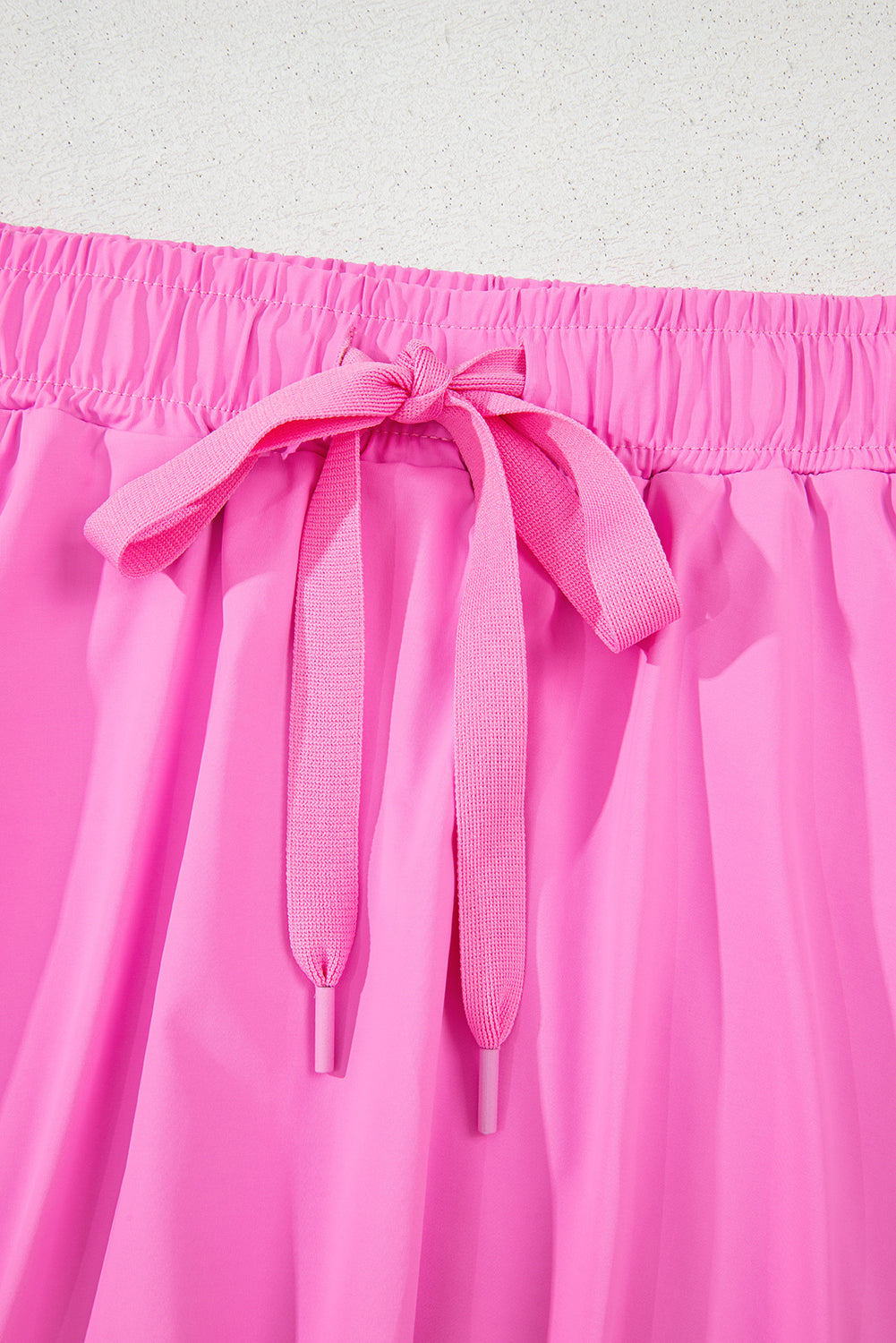 Bonbon Drawstring High Waist Lined Tennis Skorts eAura